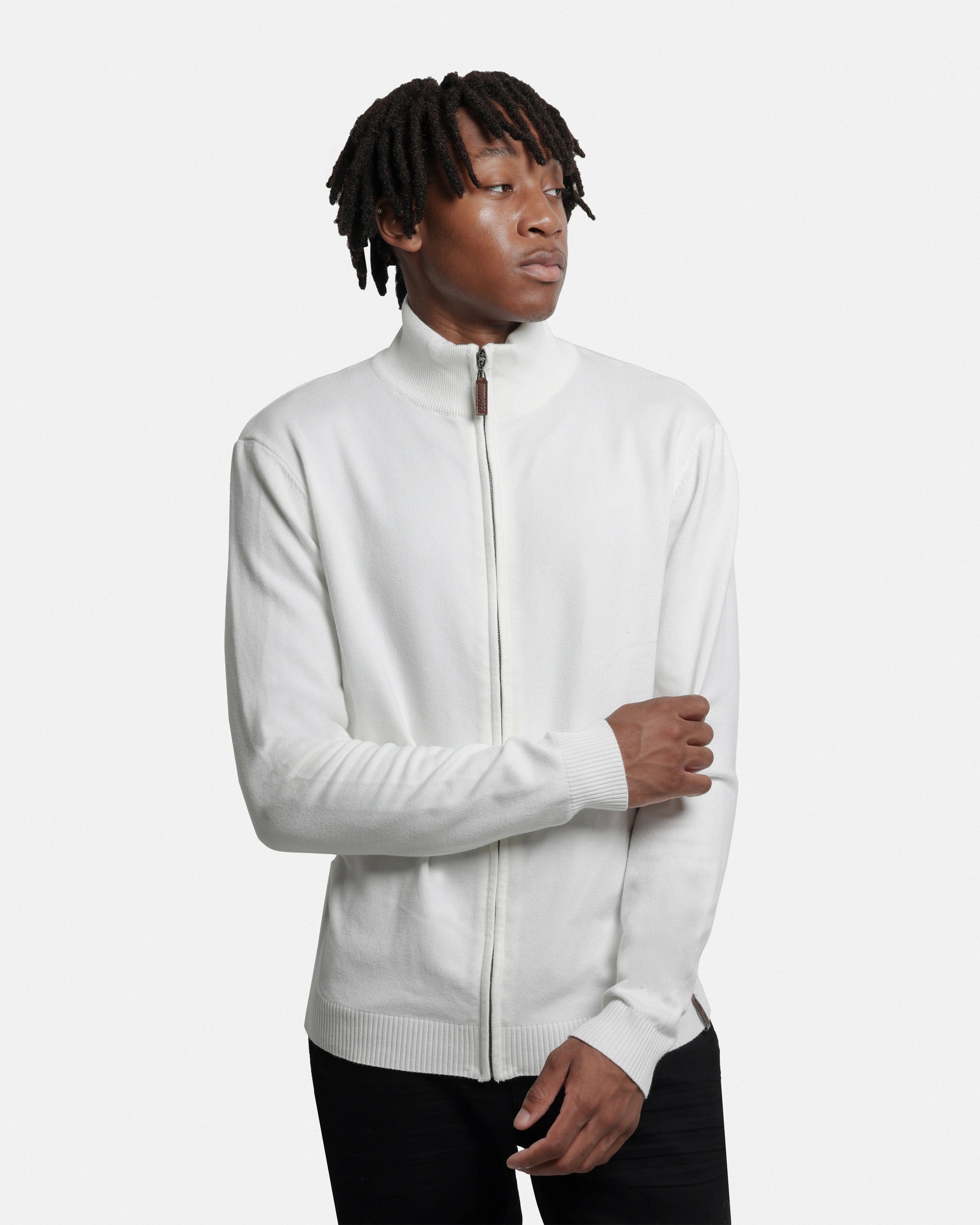 #SMW-34015 Full Zip Mock Neck Sweater-thumbmail-40