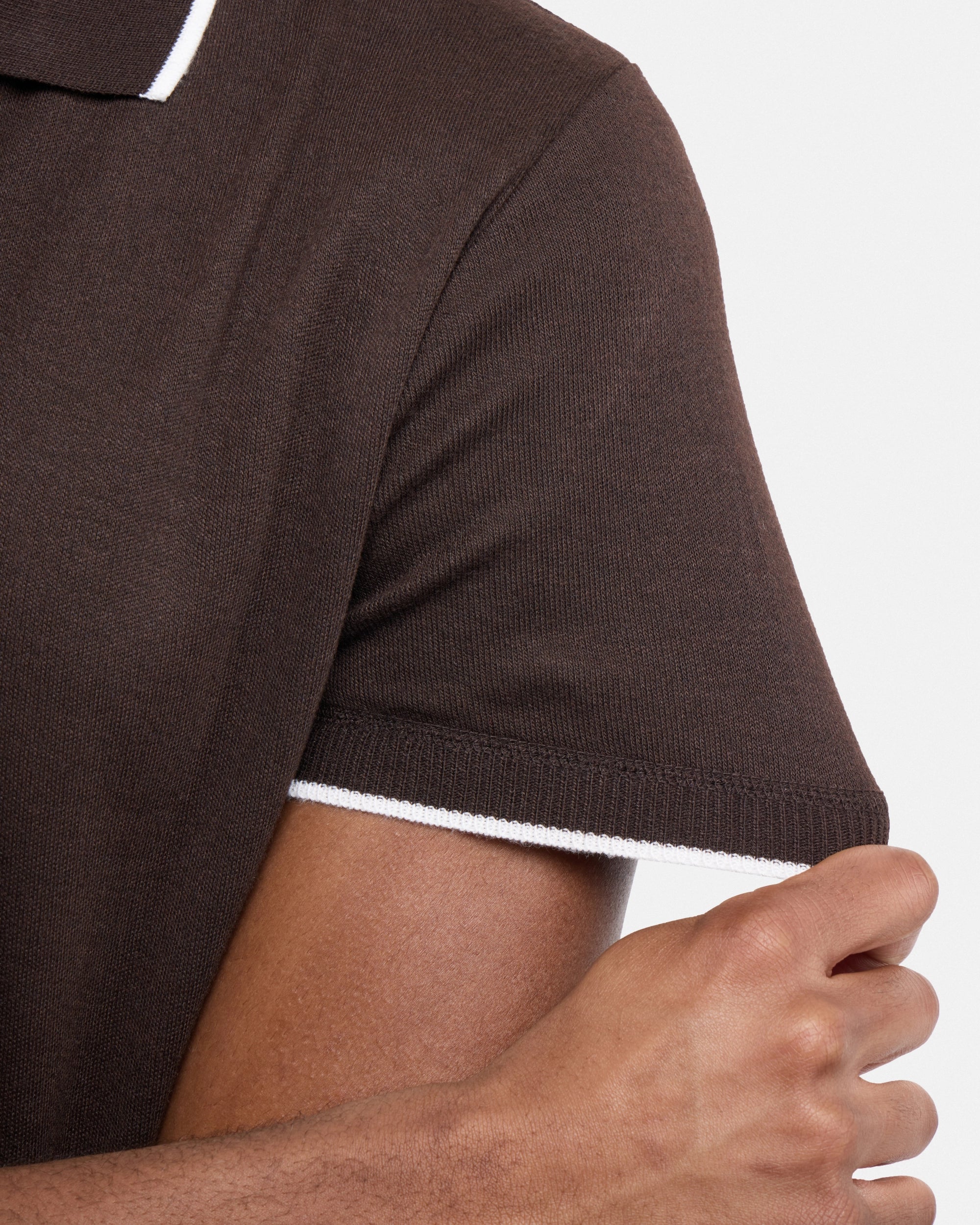 #SMW-34058 Johnny Collar Sweater Polo-thumbmail-15