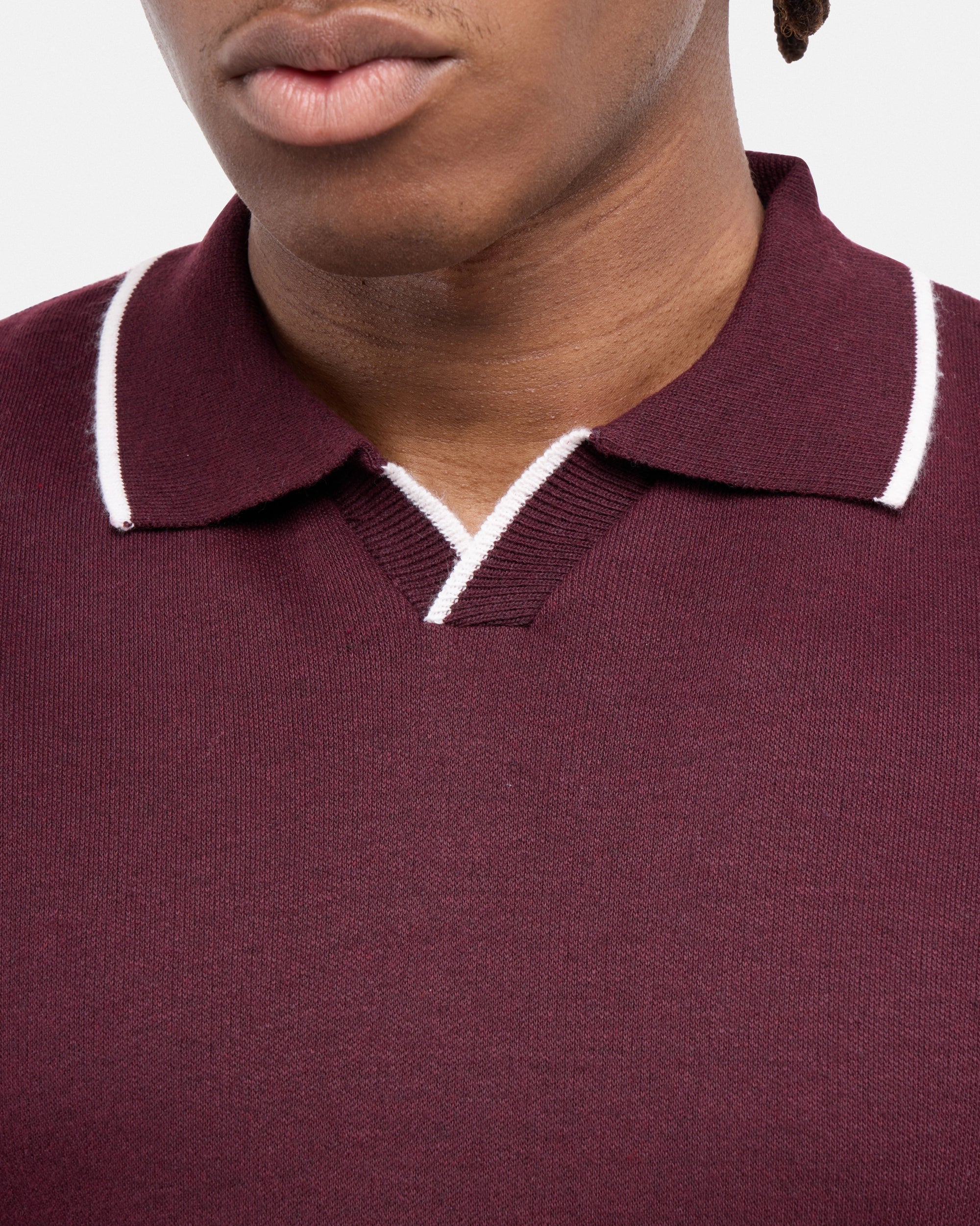 #SMW-34058 Johnny Collar Sweater Polo-thumbmail-38