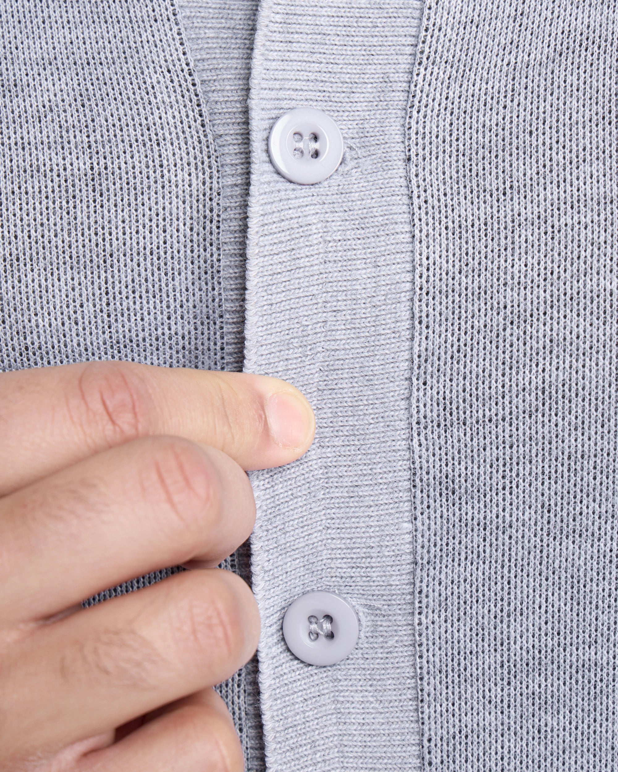 #SMW-34061 Button Up Short Sleeve Sweater Shirt-thumbmail-8