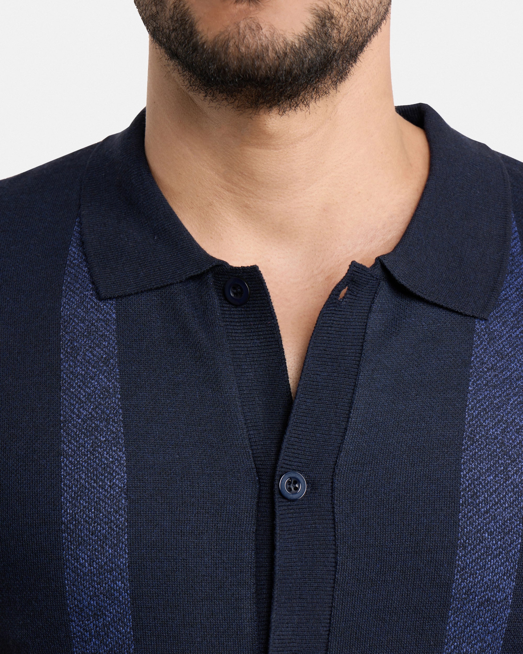 #SMW-34061 Button Up Short Sleeve Sweater Shirt-thumbmail-16