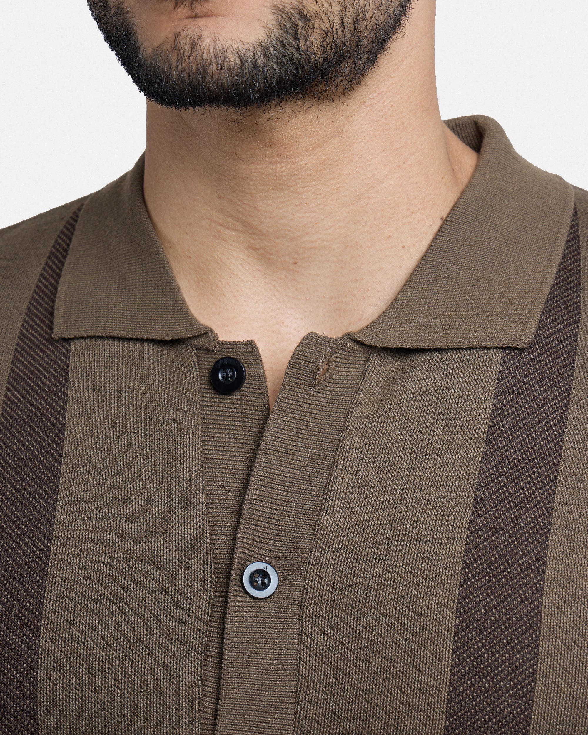 #SMW-34061 Button Up Short Sleeve Sweater Shirt-thumbmail-25