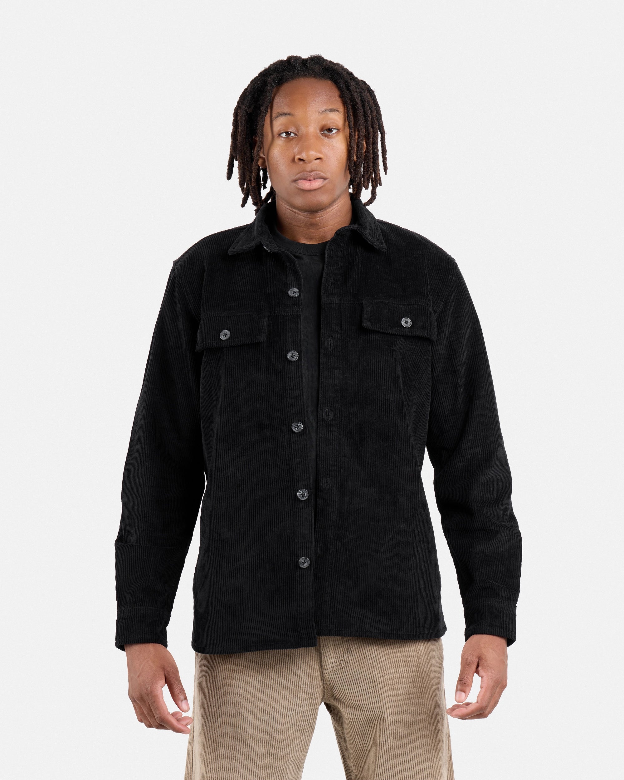 #SMWS4100484 Cotton Corduroy Over Shirt Jacket