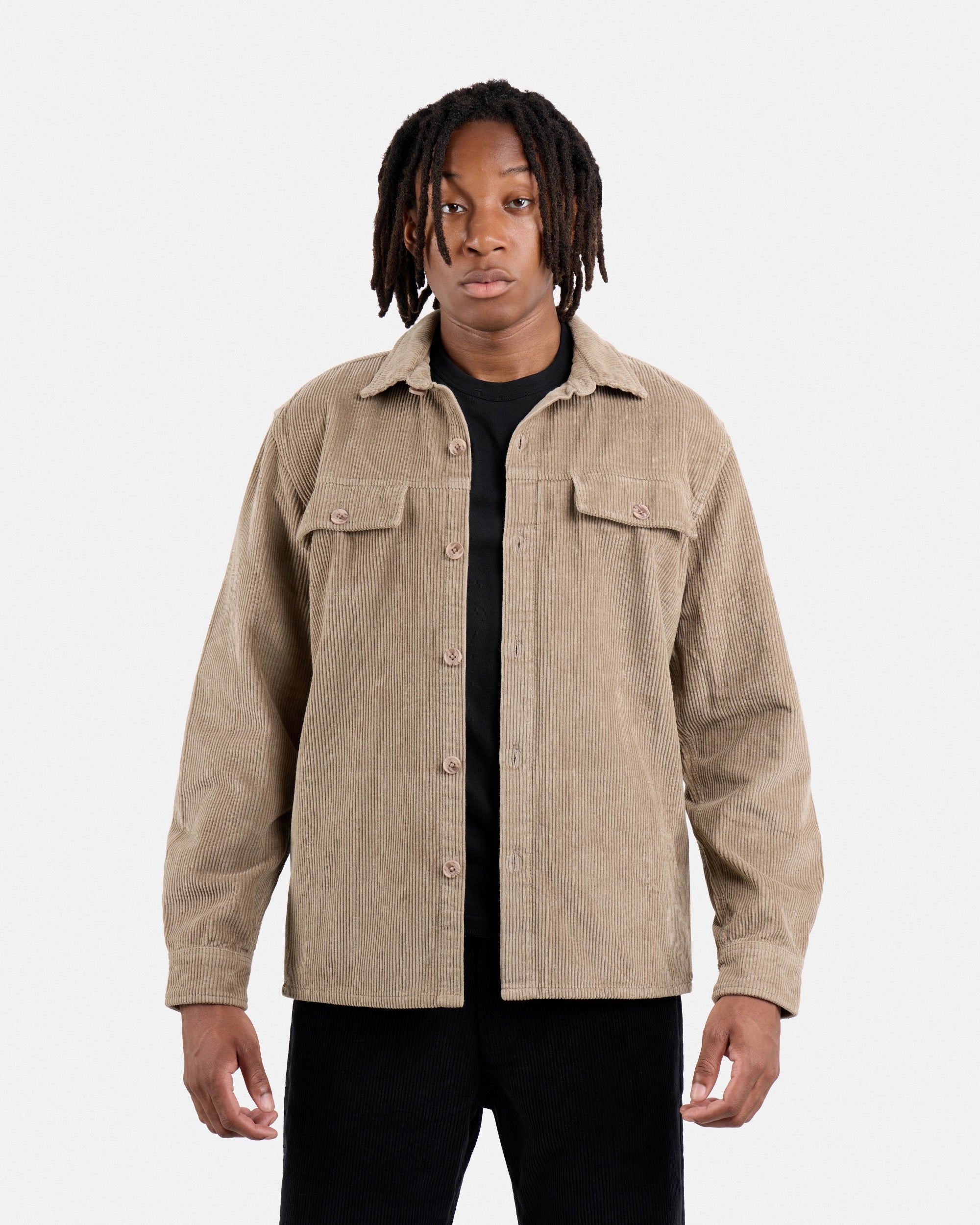 #SMWS4100484 Cotton Corduroy Over Shirt Jacket-thumbmail-9
