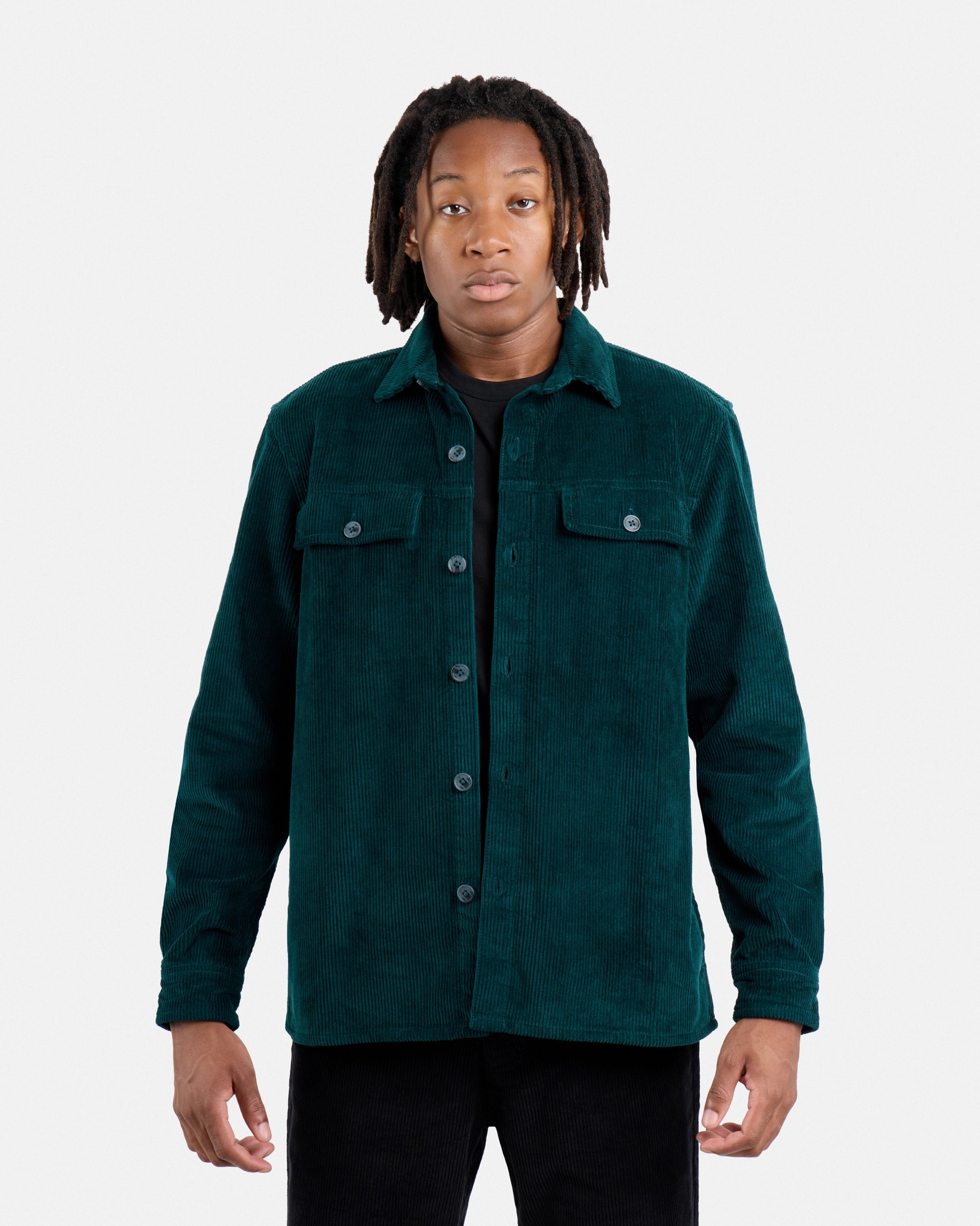 #SMWS4100484 Cotton Corduroy Over Shirt Jacket-thumbmail-17