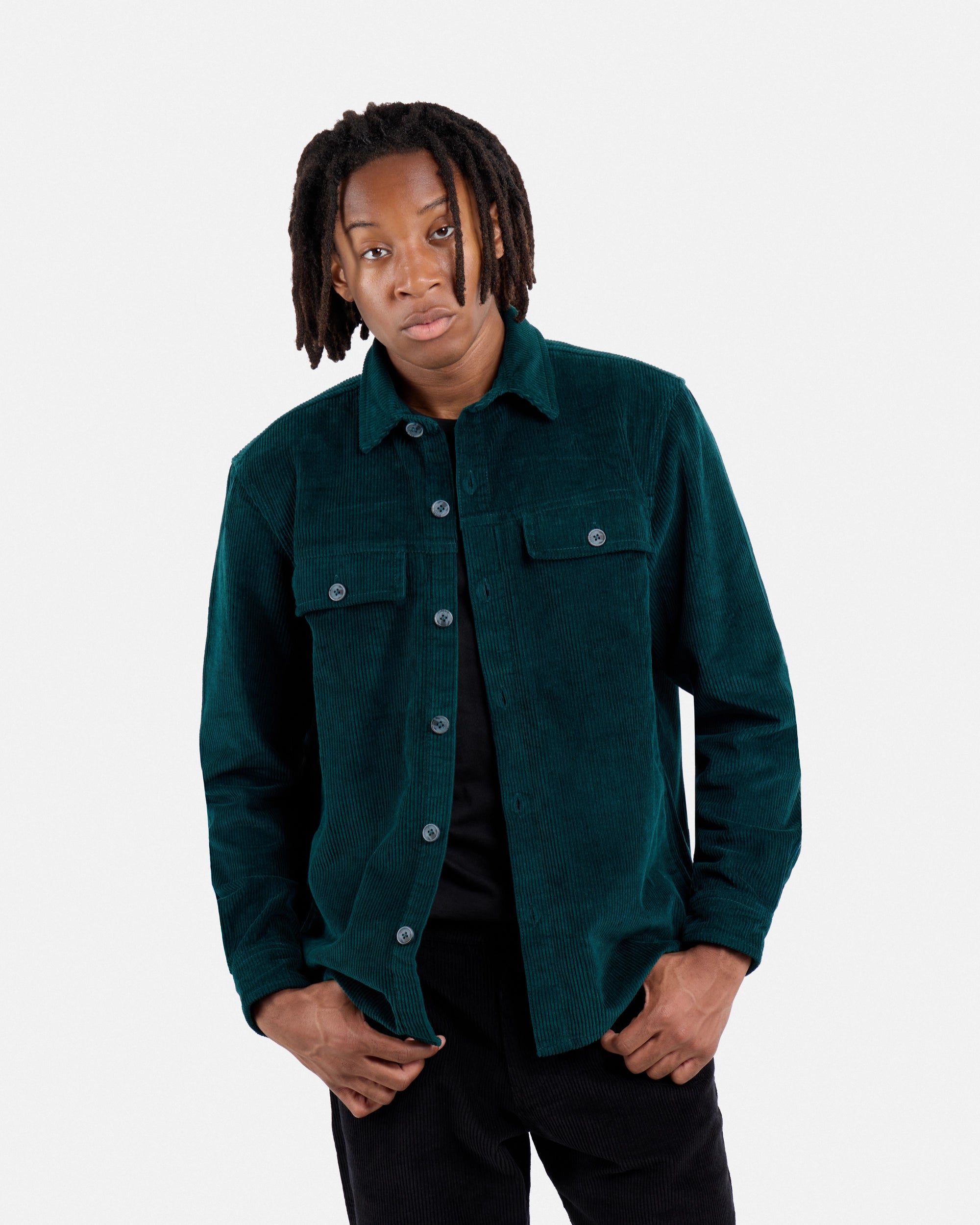 #SMWS4100484 Cotton Corduroy Over Shirt Jacket-thumbmail-20