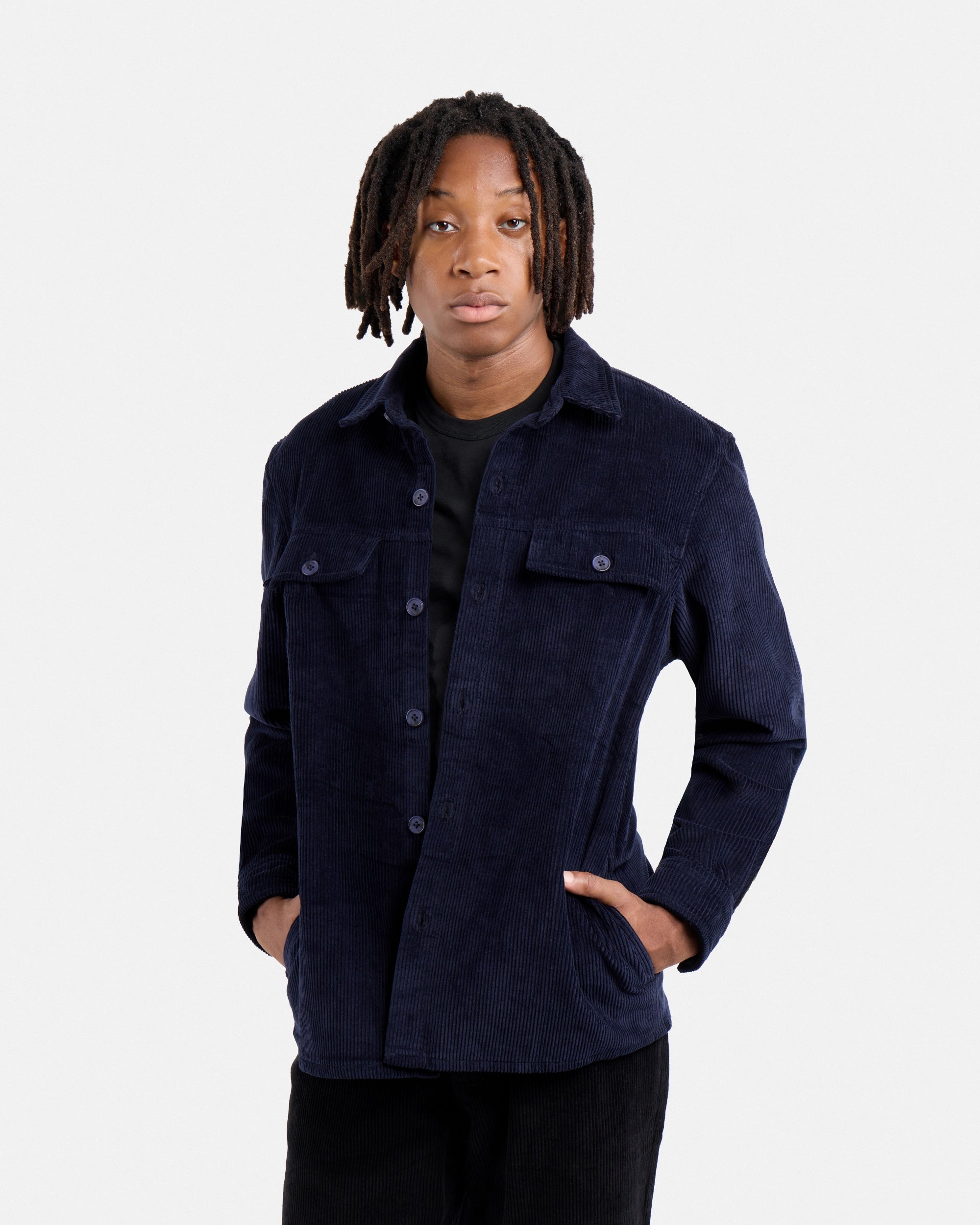 #SMWS4100484 Cotton Corduroy Over Shirt Jacket-thumbmail-28