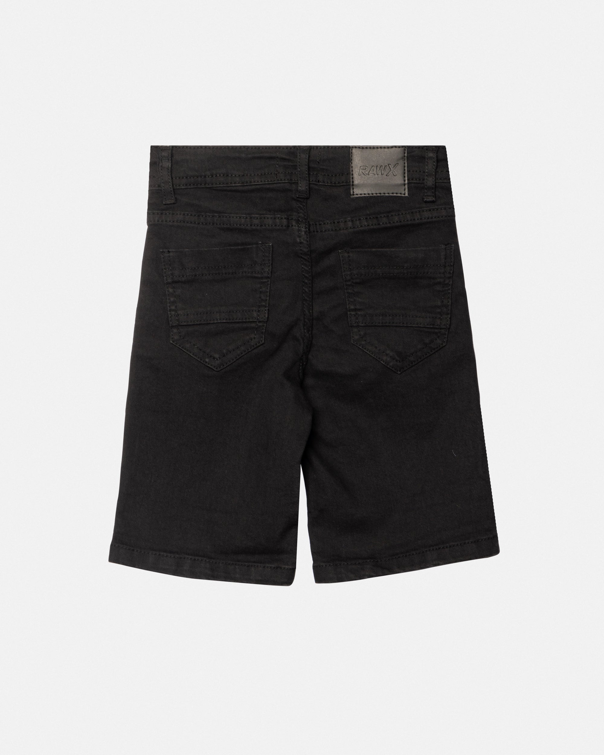 RAW X Baby Boy Toddlers 2 Pack of Fashion Rips Distressed Denim Cut Off Shorts-thumbmail-3