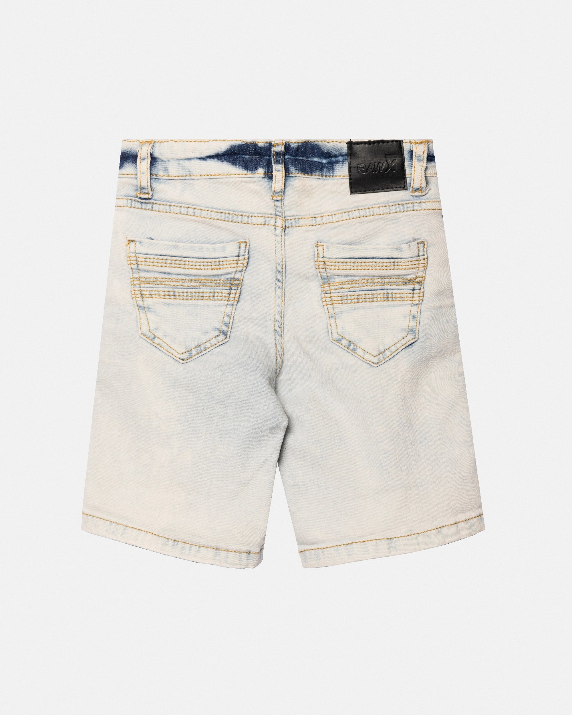 RAW X Baby Boy Toddlers 2 Pack of Fashion Rips Distressed Denim Cut Off Shorts-thumbmail-9