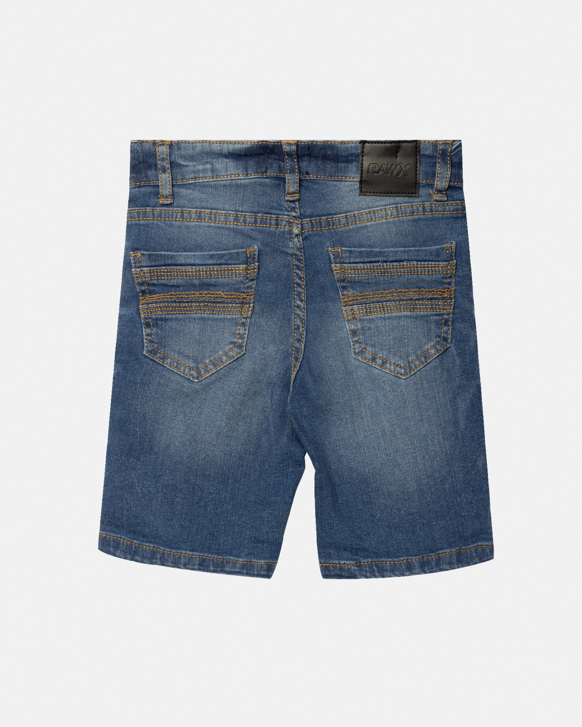 RAW X Baby Boy Toddlers 2 Pack of Fashion Rips Distressed Denim Cut Off Shorts-thumbmail-11