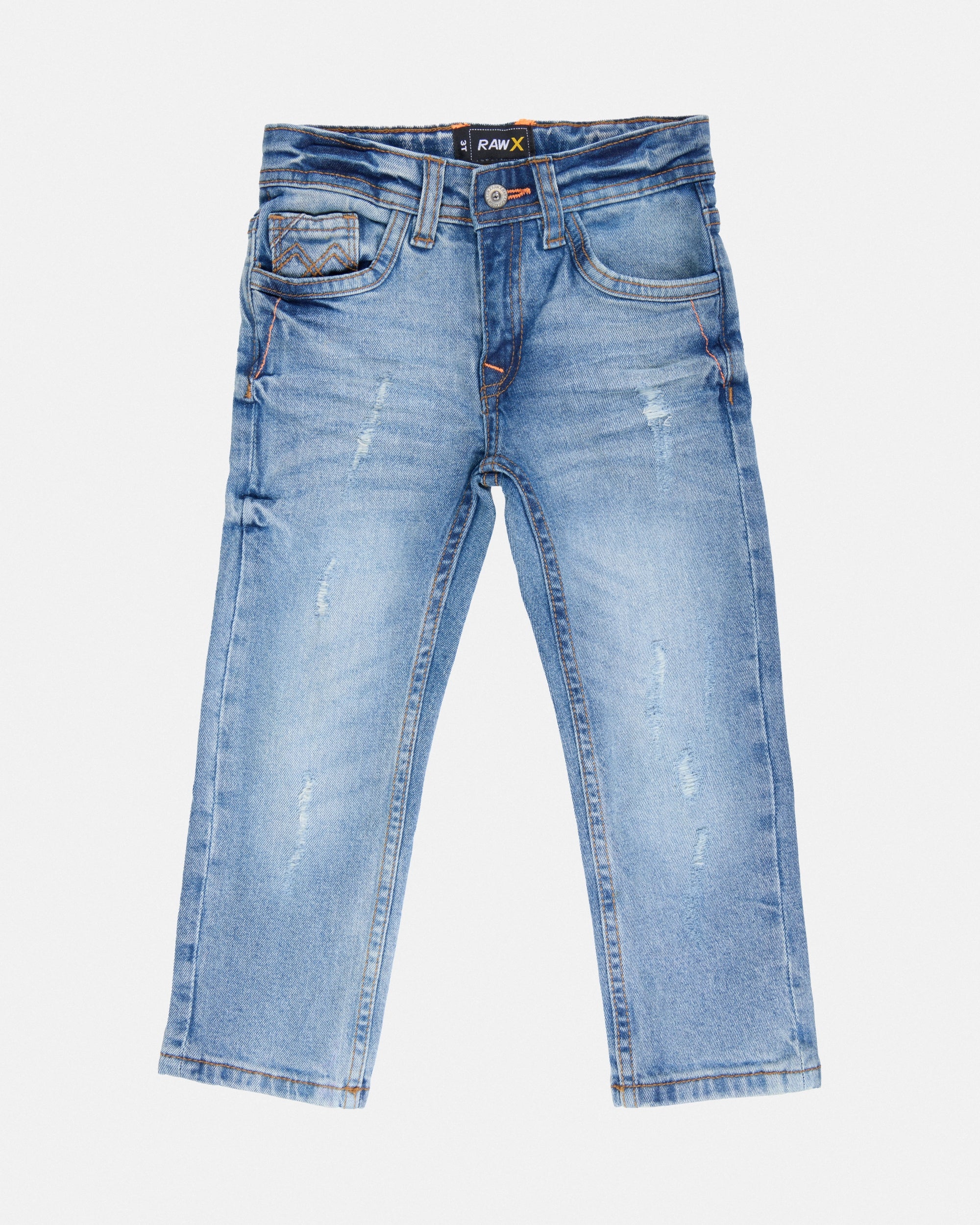 Toddler's Rip And Repair Denim Jeans