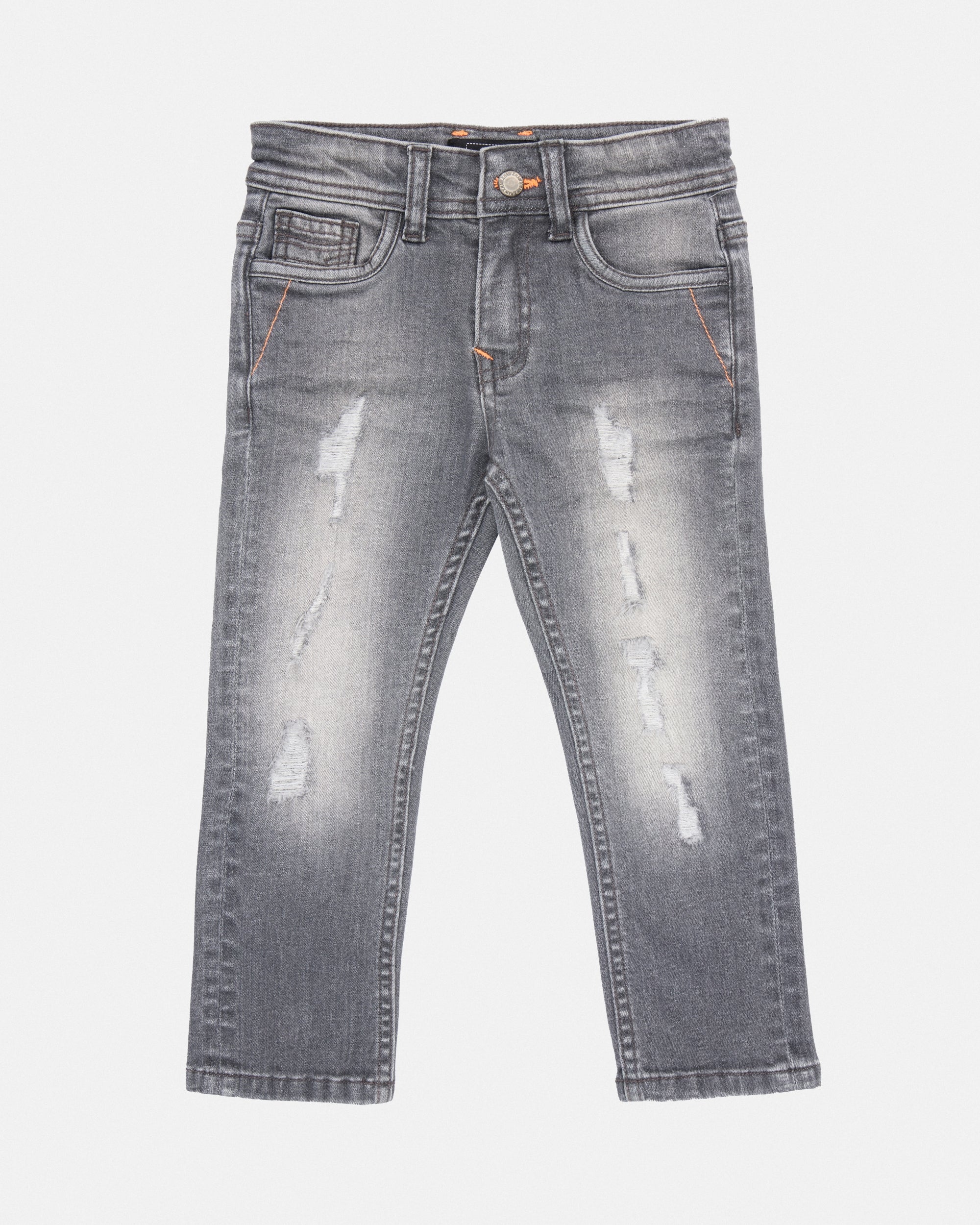 Toddler's Rip And Repair Denim Jeans