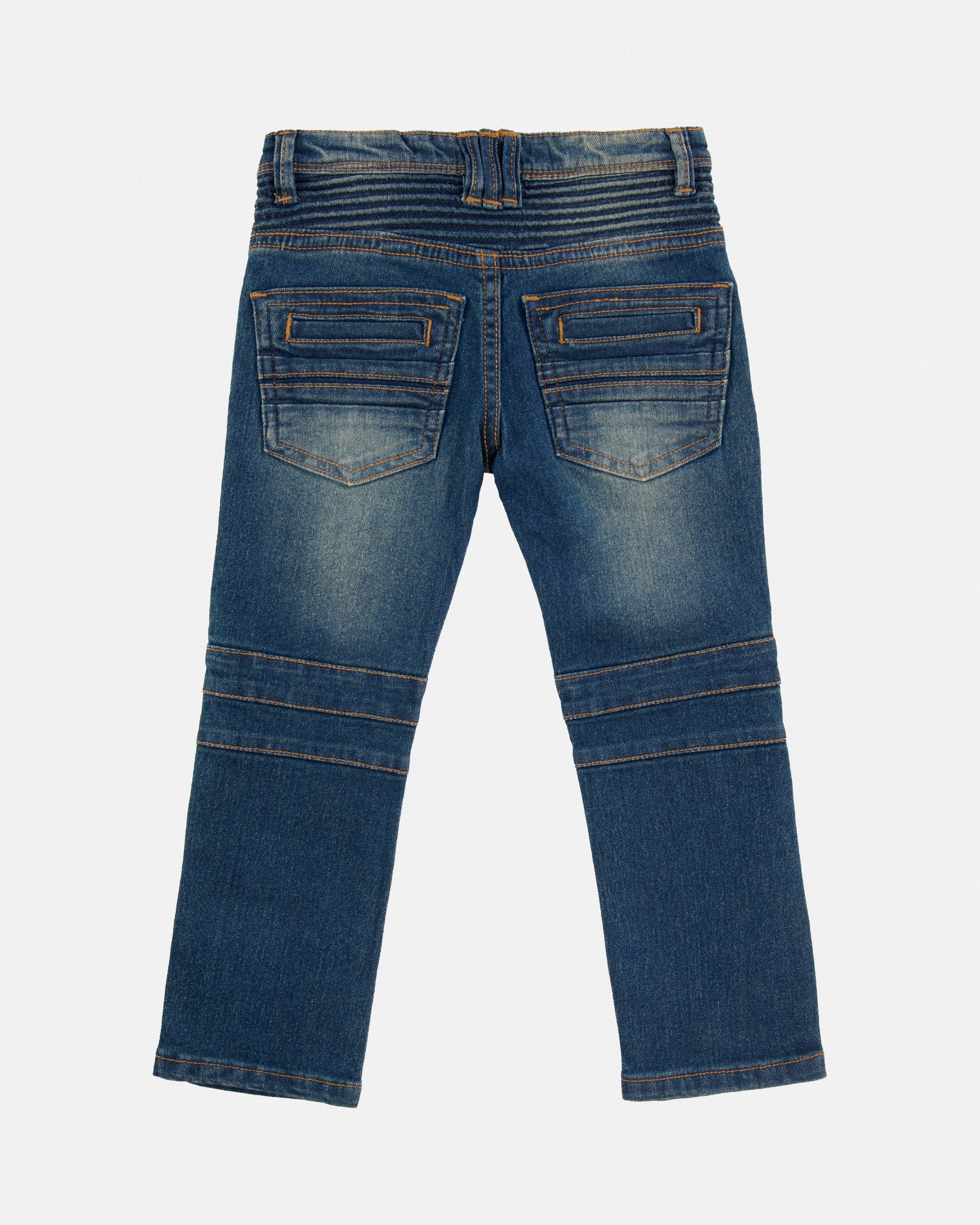 X RAY Toddler Boy's Slim Fit Distressed Ripped Rectangle Stitched