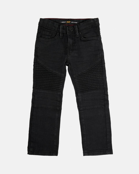 X RAY Toddler Boy's Slim Fit Distressed Ripped Rectangle Stitched