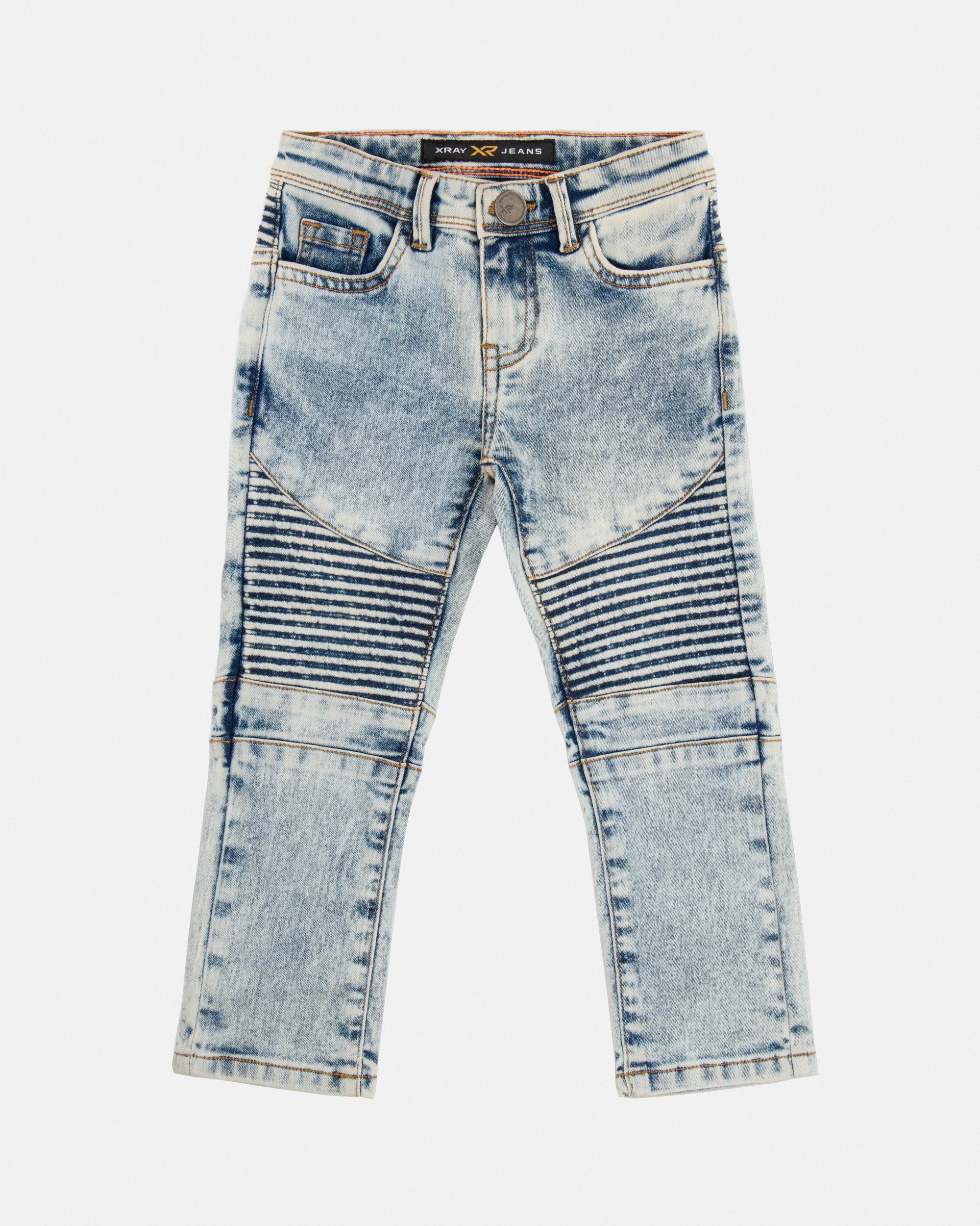 X RAY Baby Boy's Elastic Waist Inside Toddler Jeans