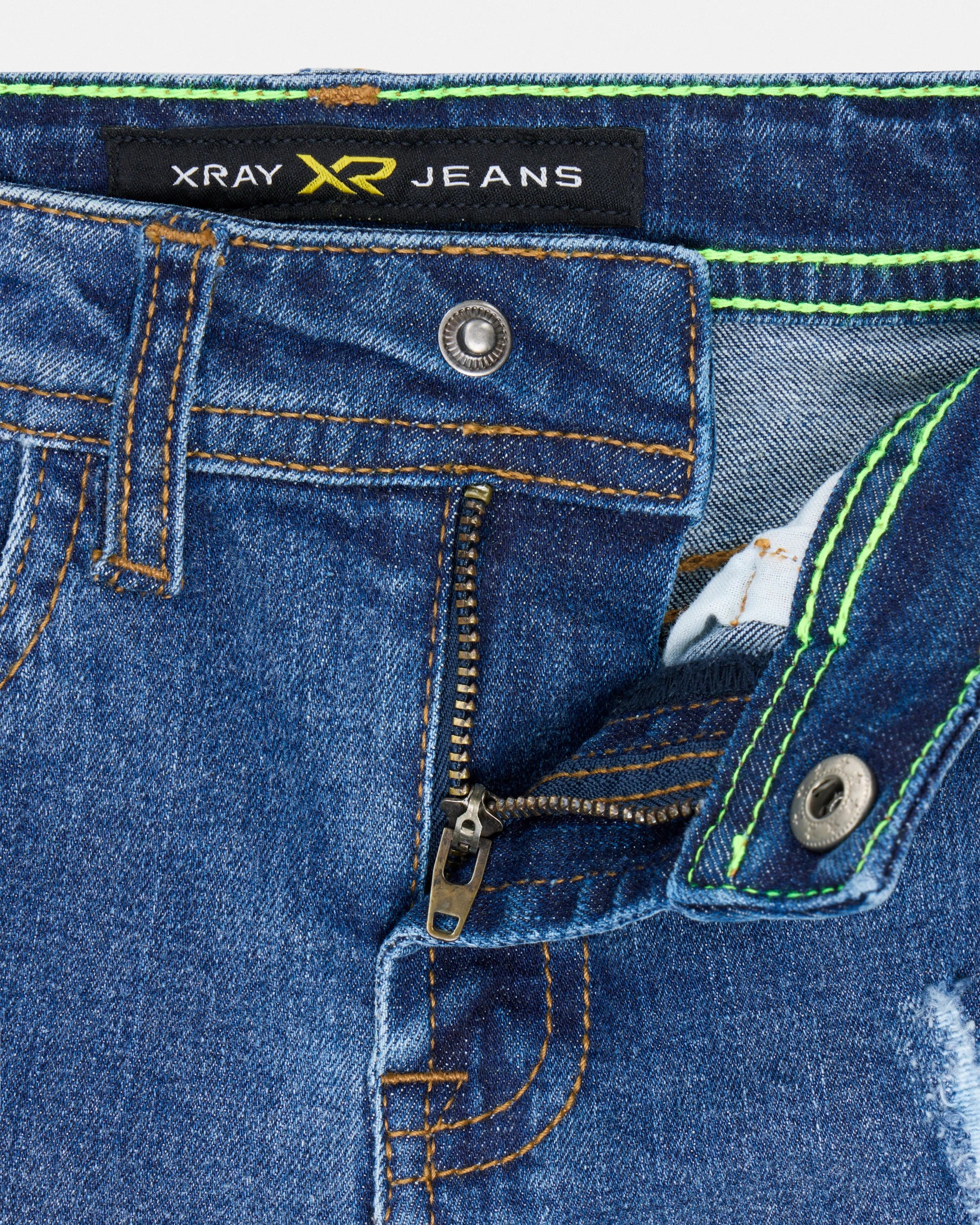 X RAY Toddler's Slim Fit Distressed Denim Pants-thumbmail-4