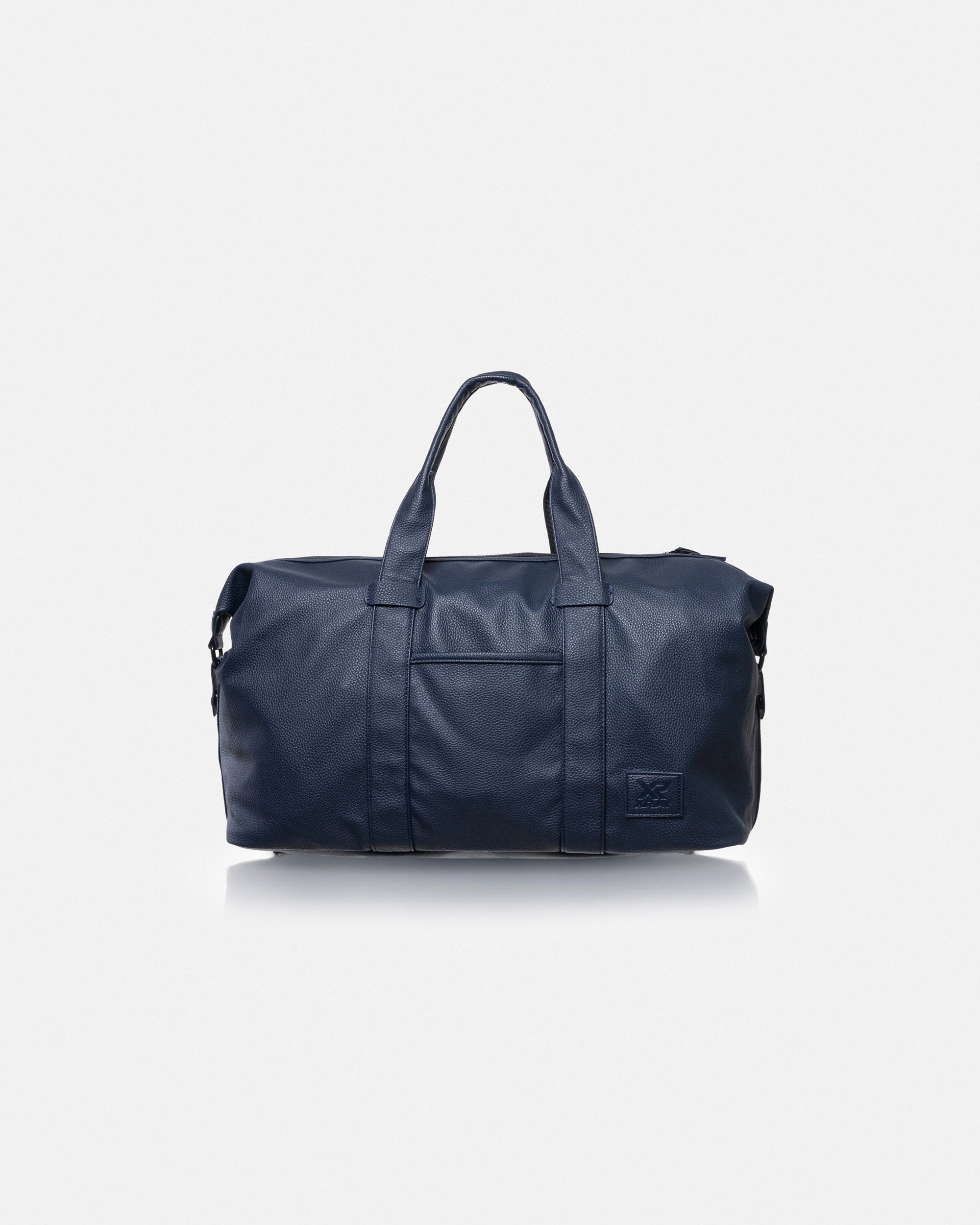 X RAY Men's Women's Classic Pebbled Faux PU Leather Large Travel Duffel Bag for Unisex