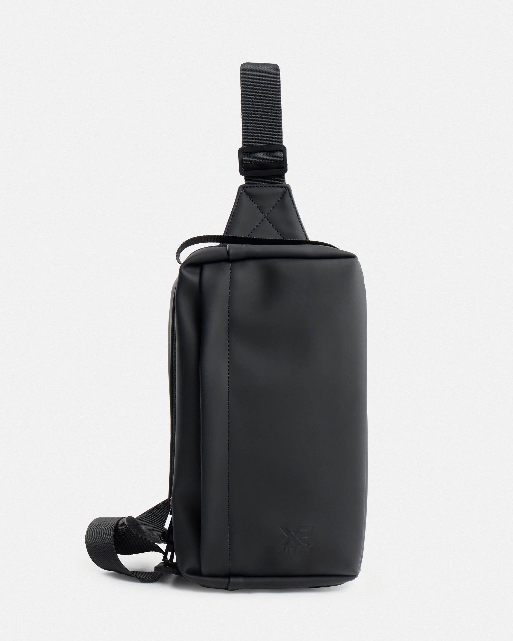 X RAY Men's Women's PU Leather Small Compact EDC Sling Shoulder Bag for Unisex