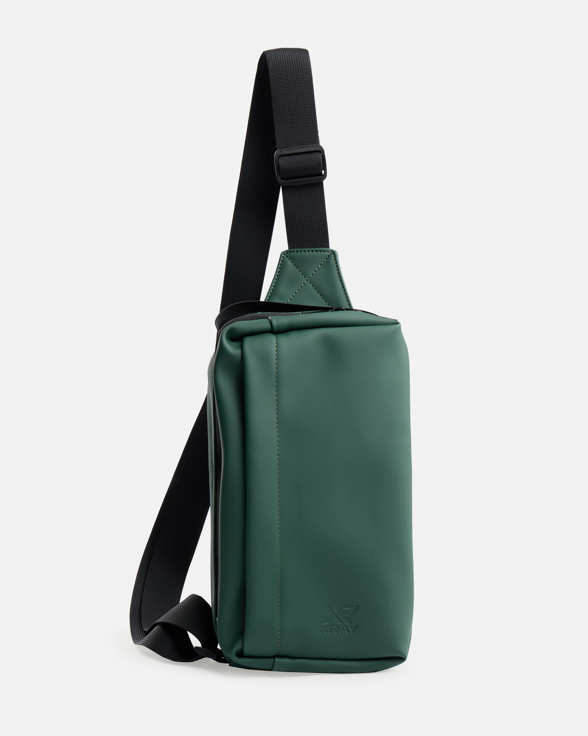 X RAY Men's Women's PU Leather Small Compact EDC Sling Shoulder Bag for Unisex