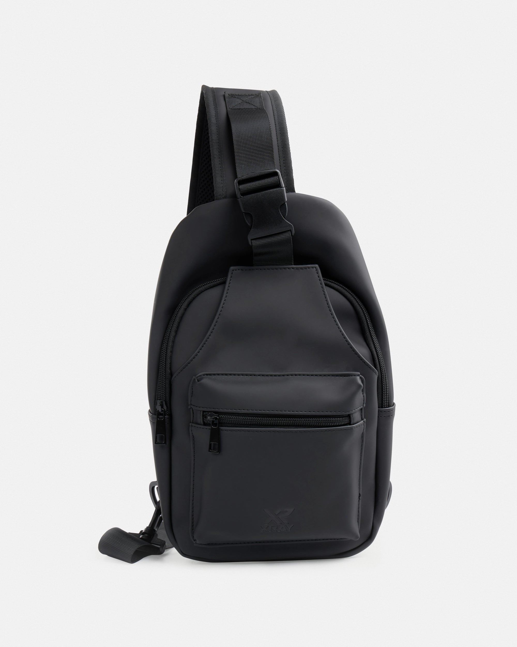 X RAY Men's Women's PU Leather Crossbody Sling Bag Backpack for Unisex