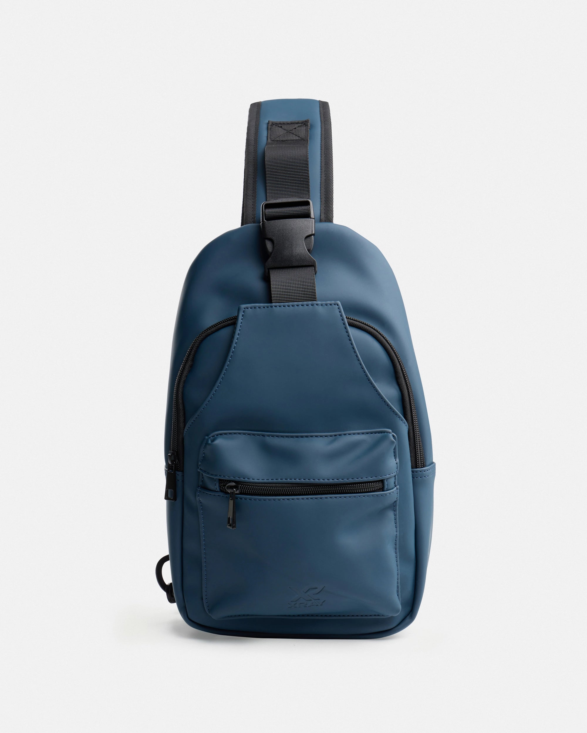 X RAY Men's Women's PU Leather Crossbody Sling Bag Backpack for Unisex