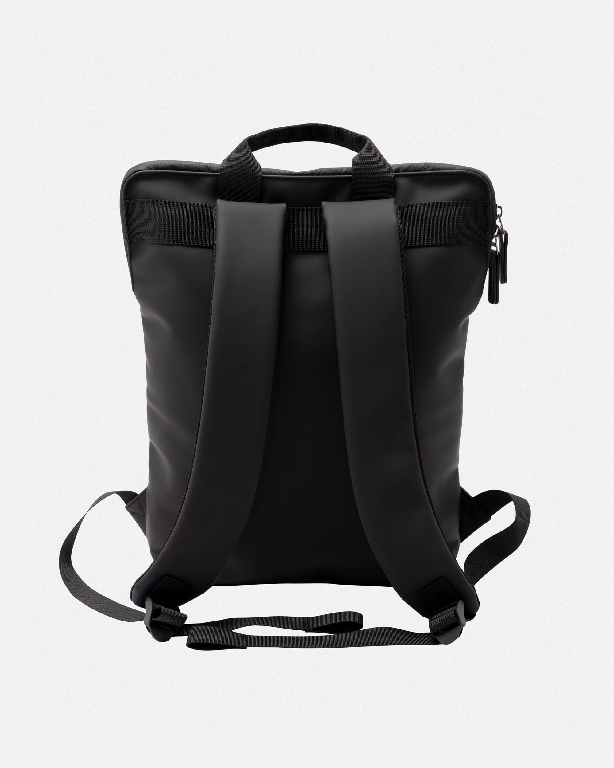 black thin laptop backpack X-Ray Compact PU Laptop Bag - Light Grey