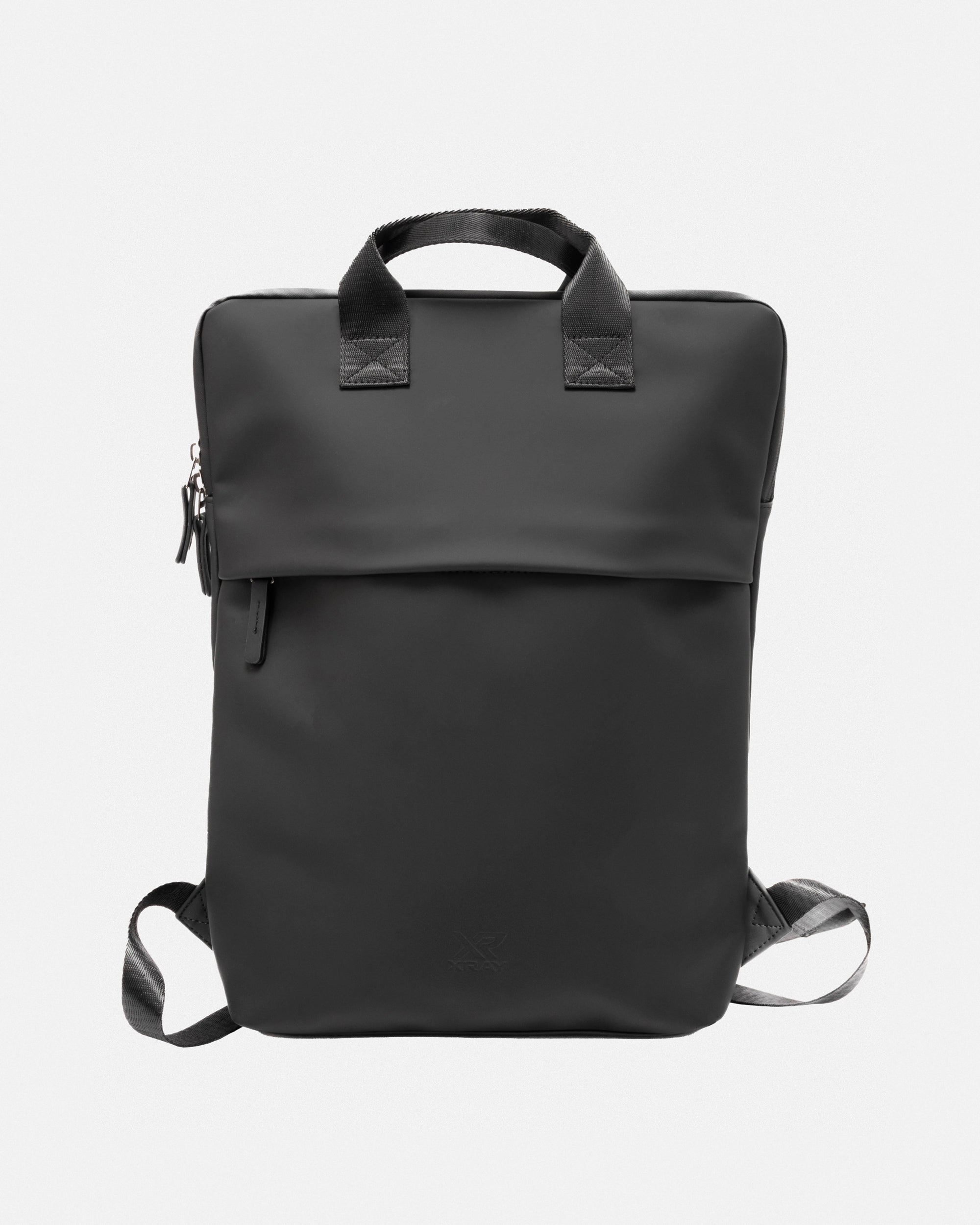 X RAY Men's Women's Compact PU Leather Lightweight Laptop Bag Backpack for Unisex