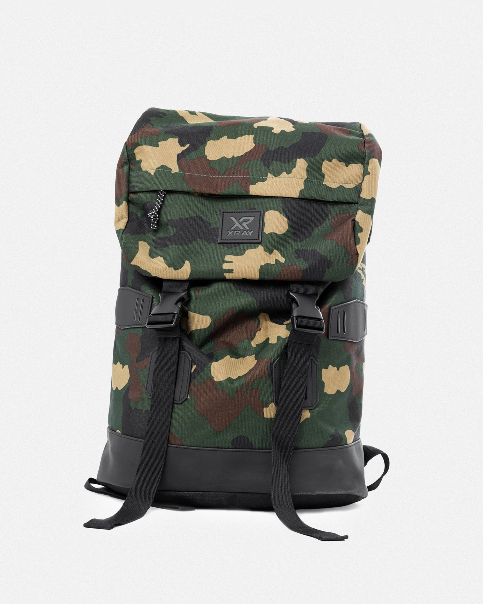 X RAY Men's Women's Large Canvas Retro Rucksack Duffle Backpack for Unisex