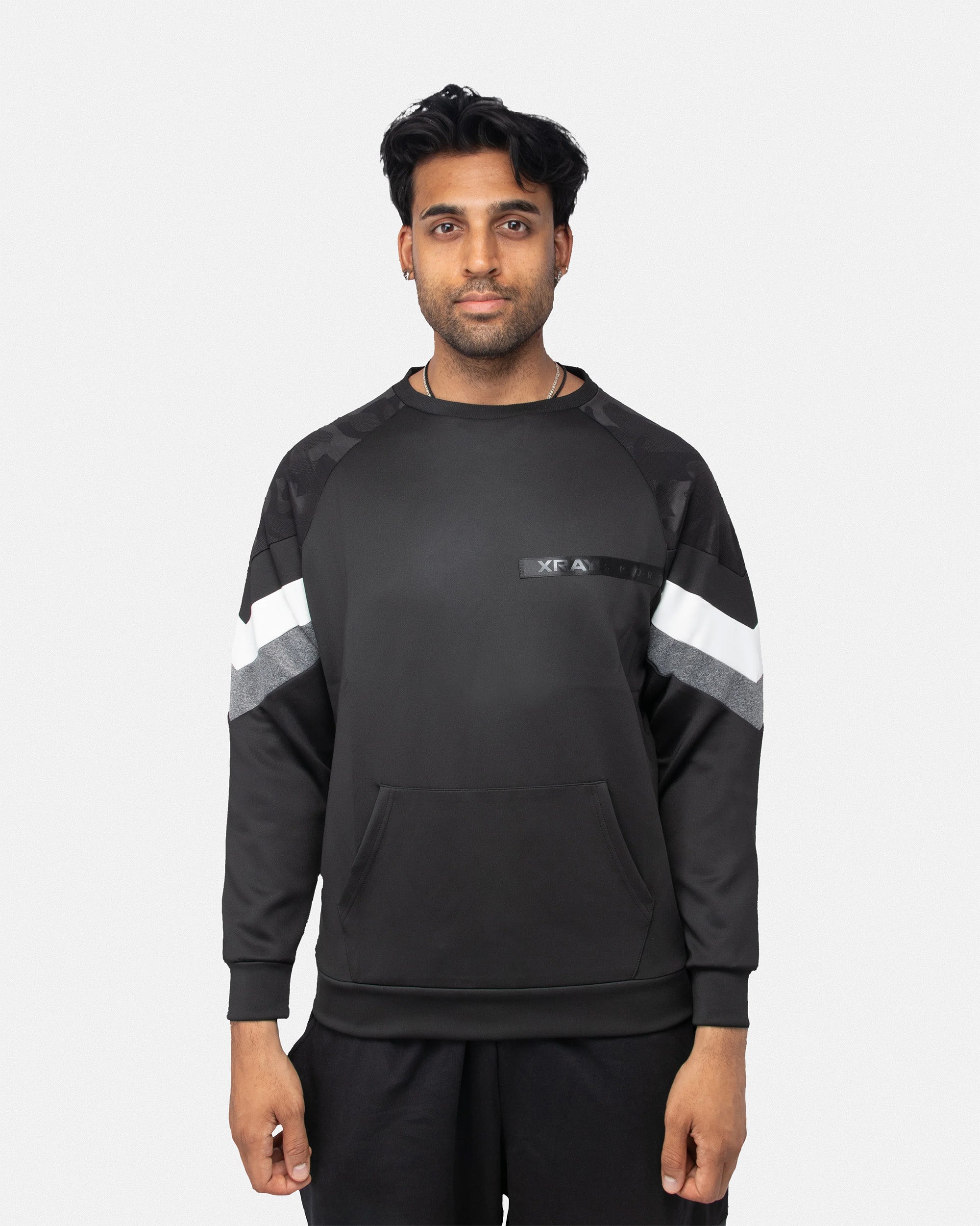 X RAY SPORT Men's Light Weight Active Hooded Sport Sweater For Gym Workout and Running