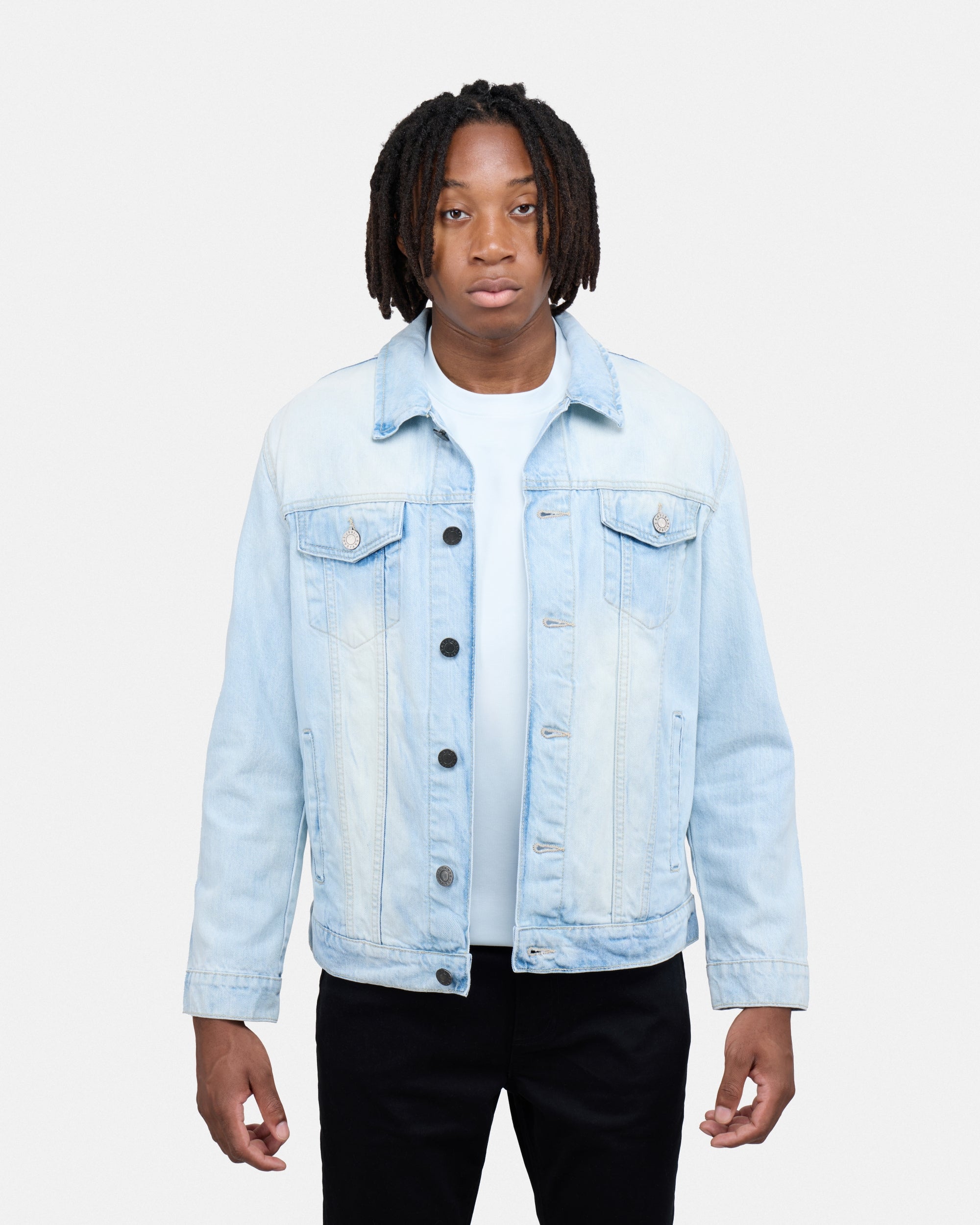 X RAY Men's Casual Biker Denim Jacket