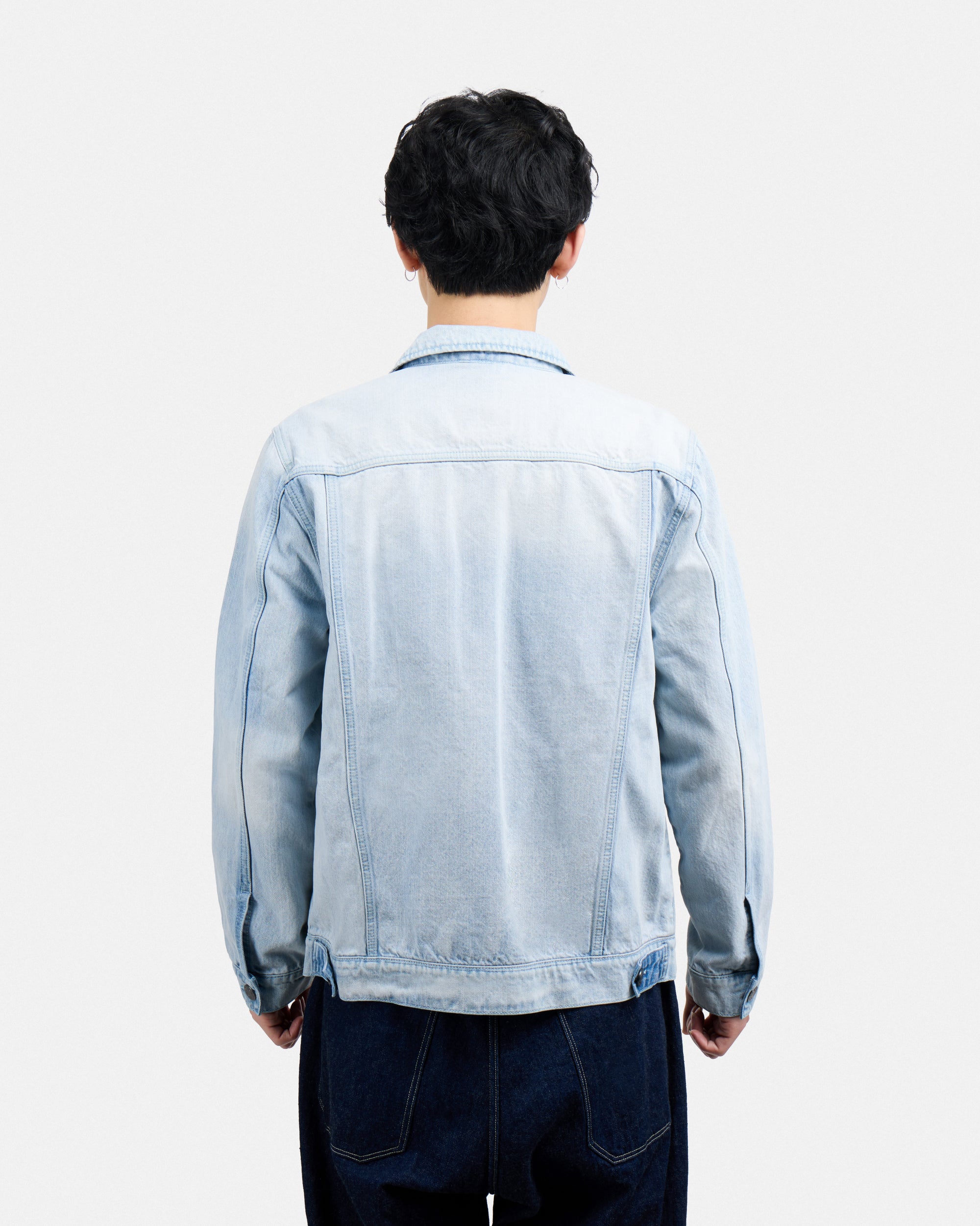 #XMJ-98059 Trucker Denim Jacket-thumbmail-25