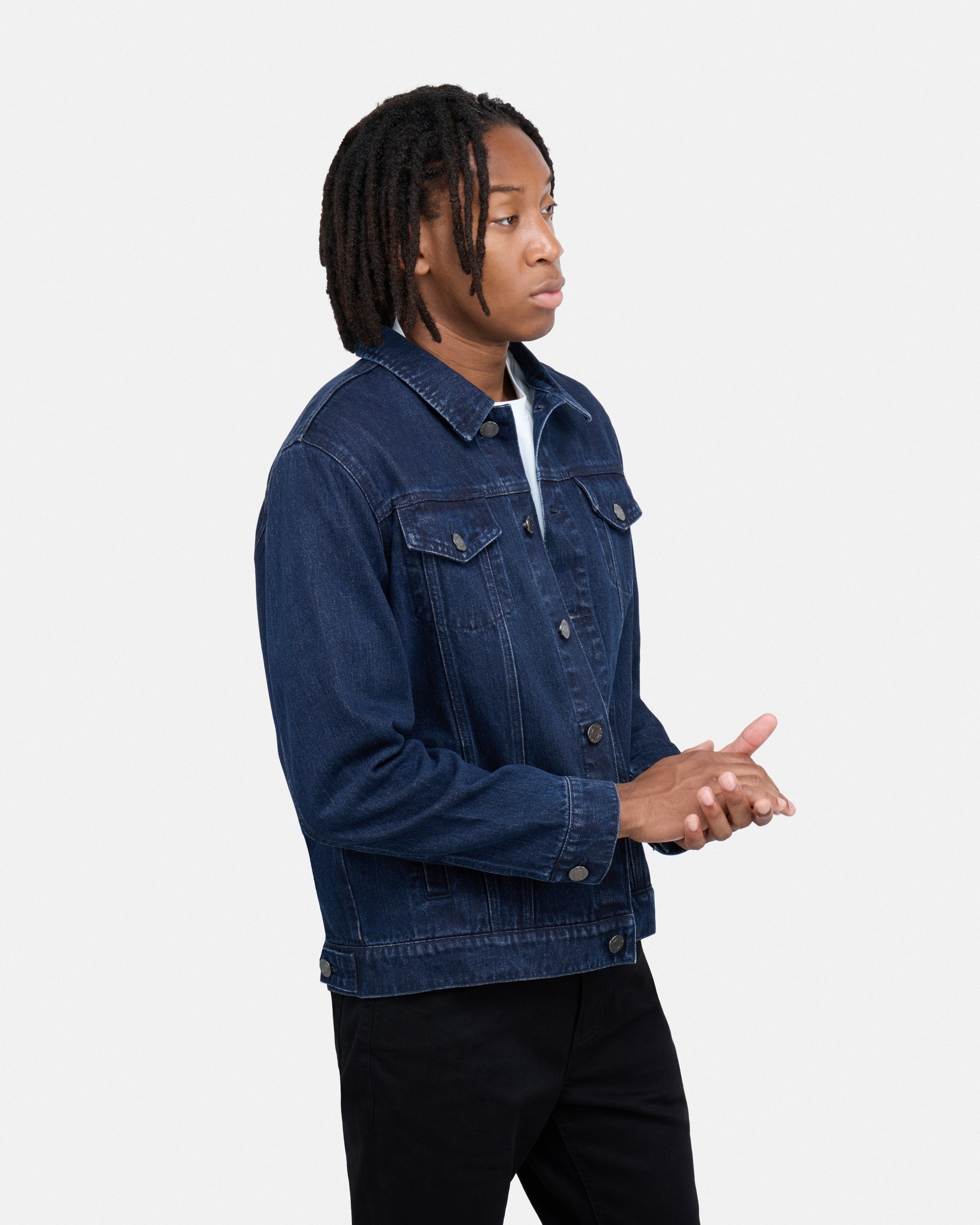 X RAY Men's Casual Biker Denim Jacket – X-RAY JEANS