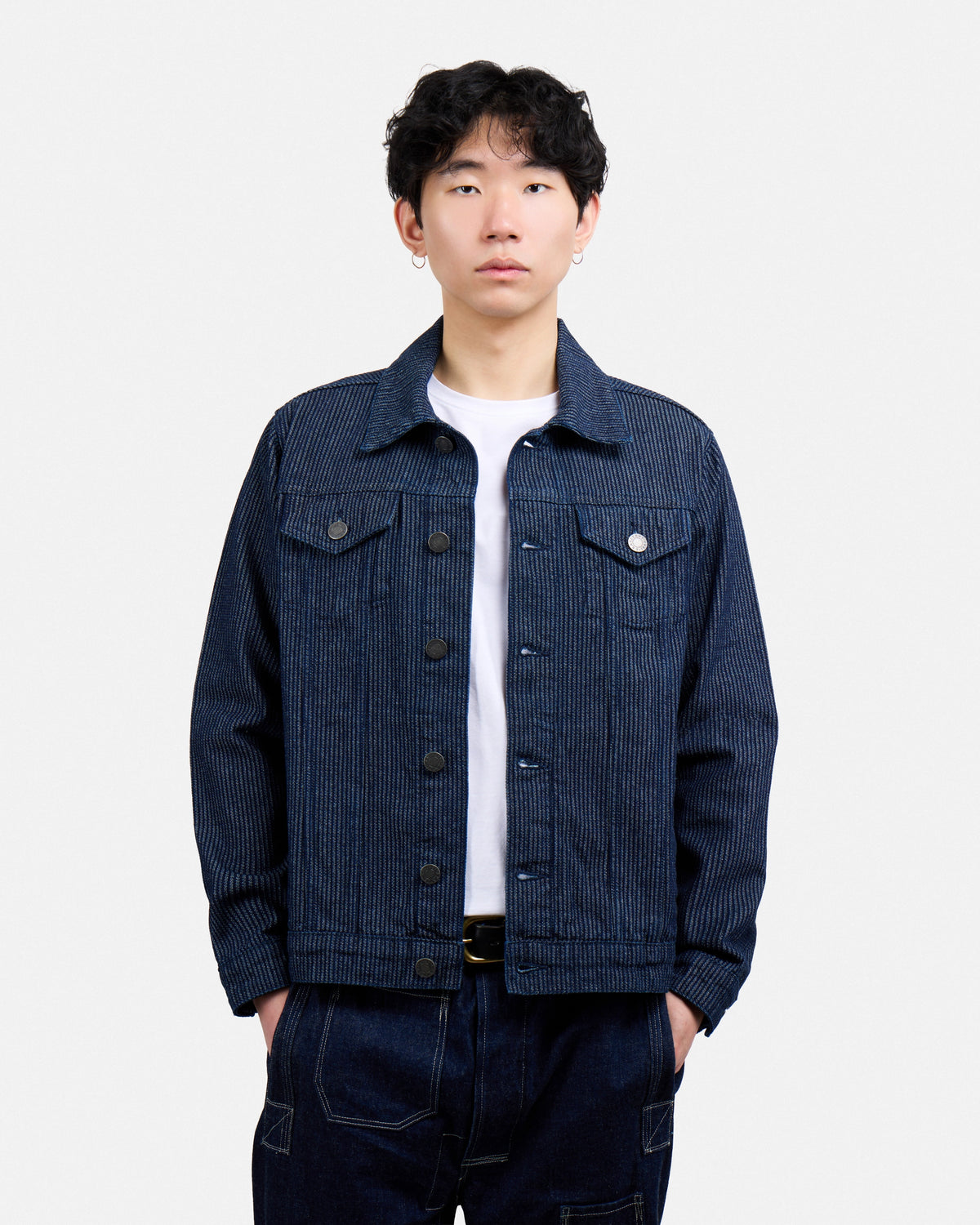 #XMJ-98059 Trucker Denim Jacket-thumbmail-56