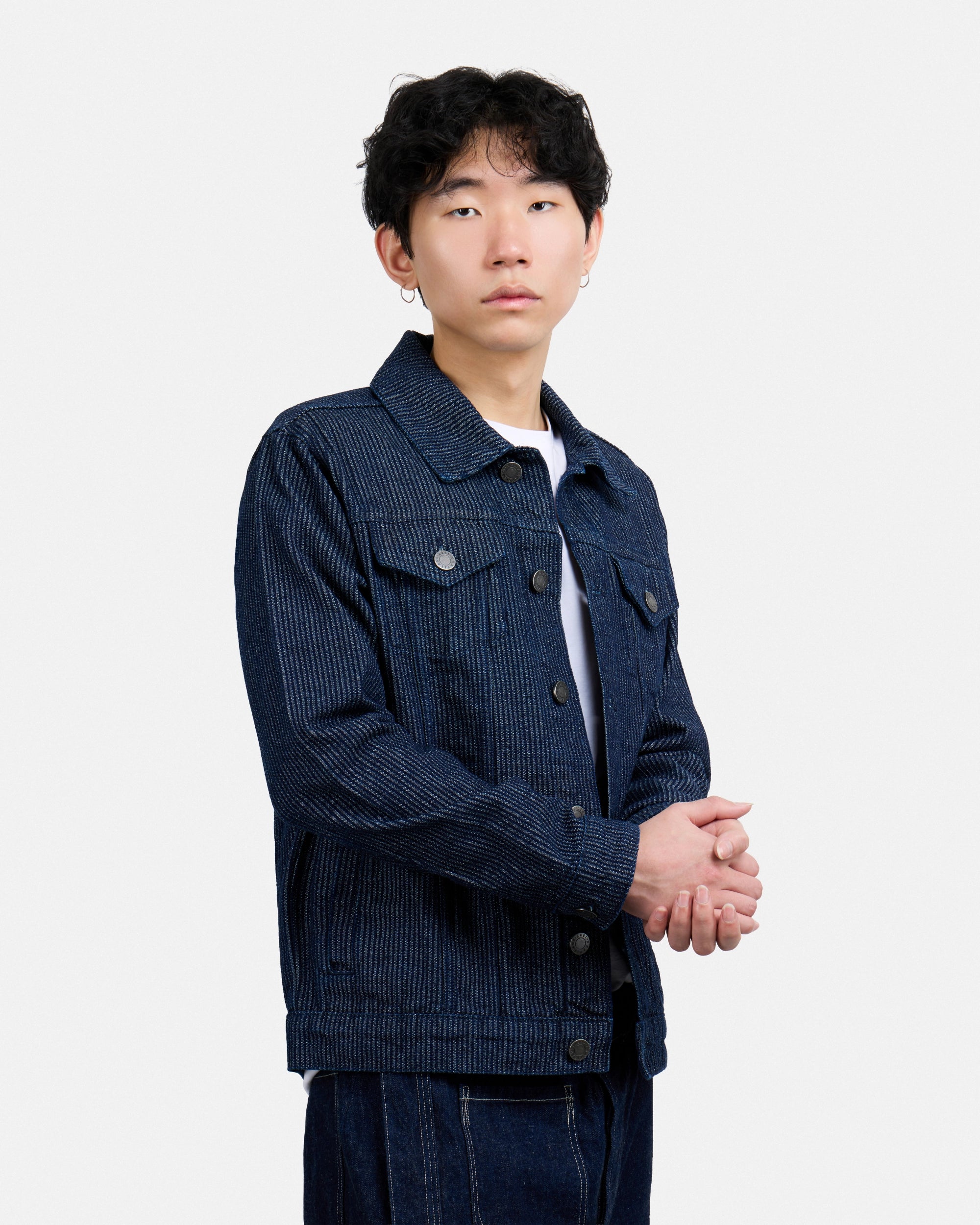 #XMJ-98059 Trucker Denim Jacket-thumbmail-59