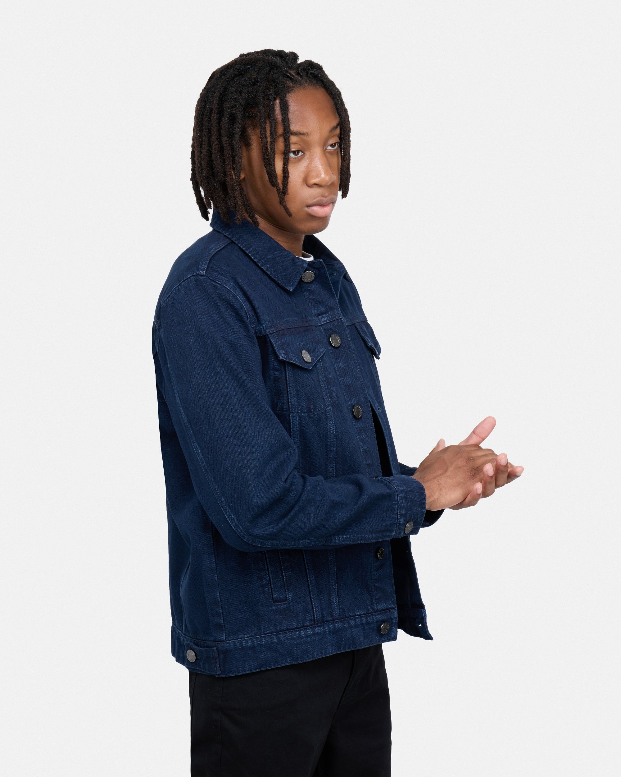 X RAY Men's Casual Biker Denim Jacket – X-RAY JEANS