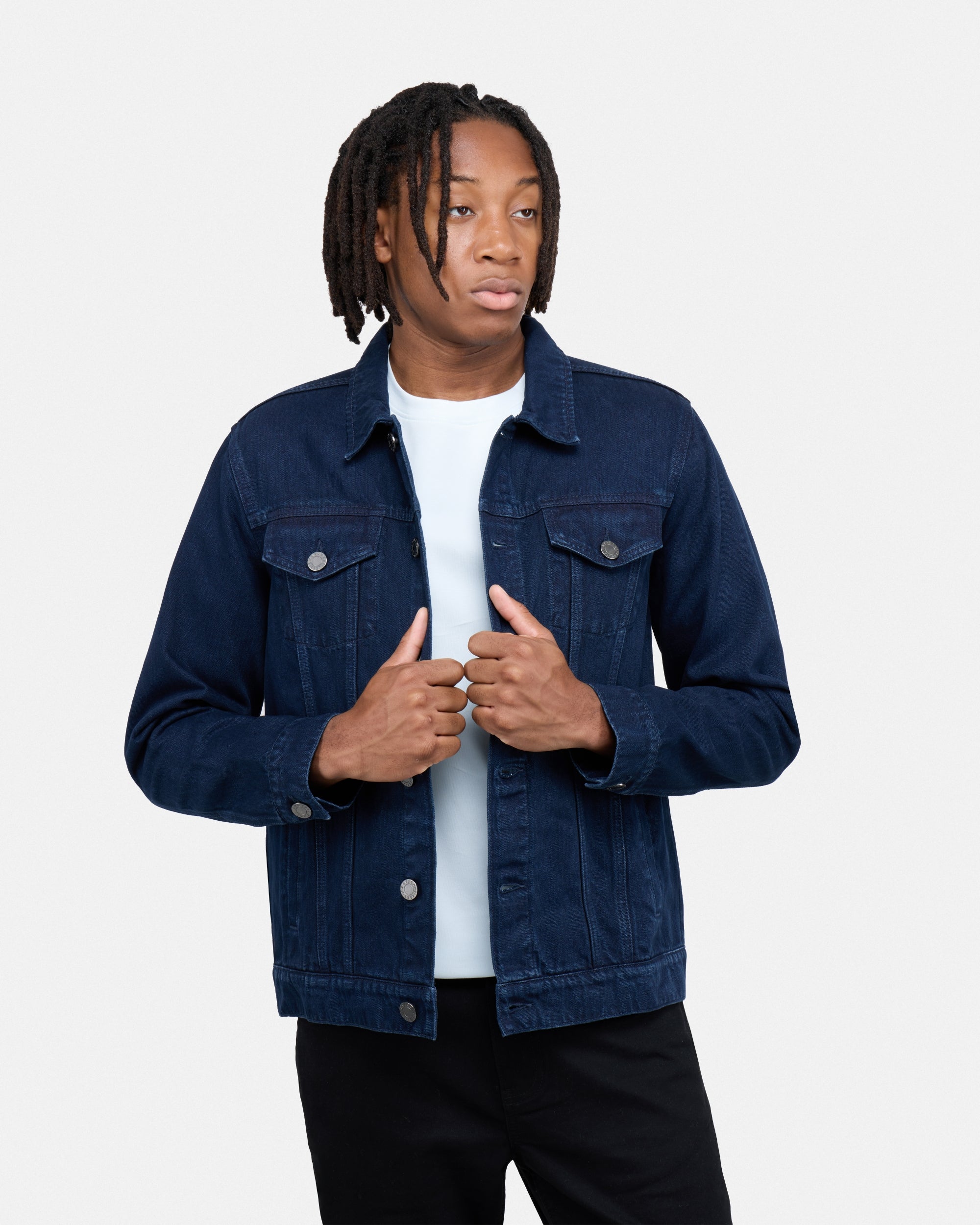XMJ-98059 Trucker Denim Jacket – X-RAY JEANS
