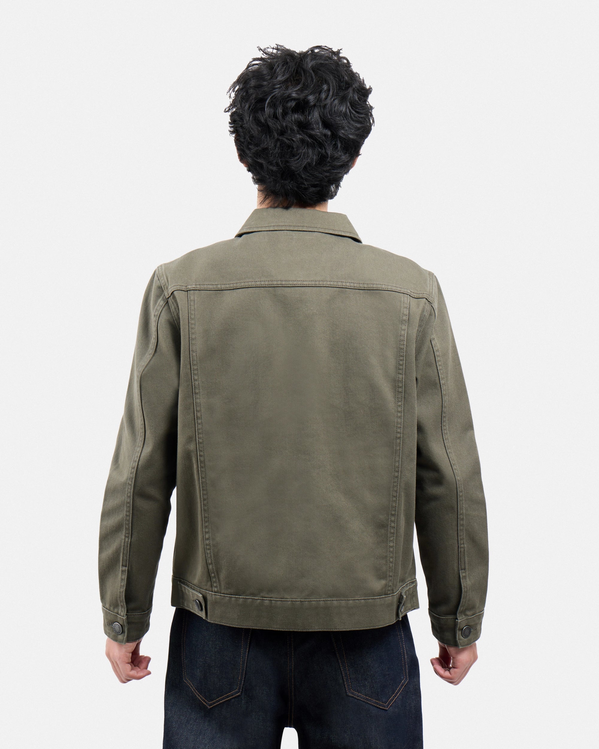 #XMJ-98059 Trucker Denim Jacket-thumbmail-67