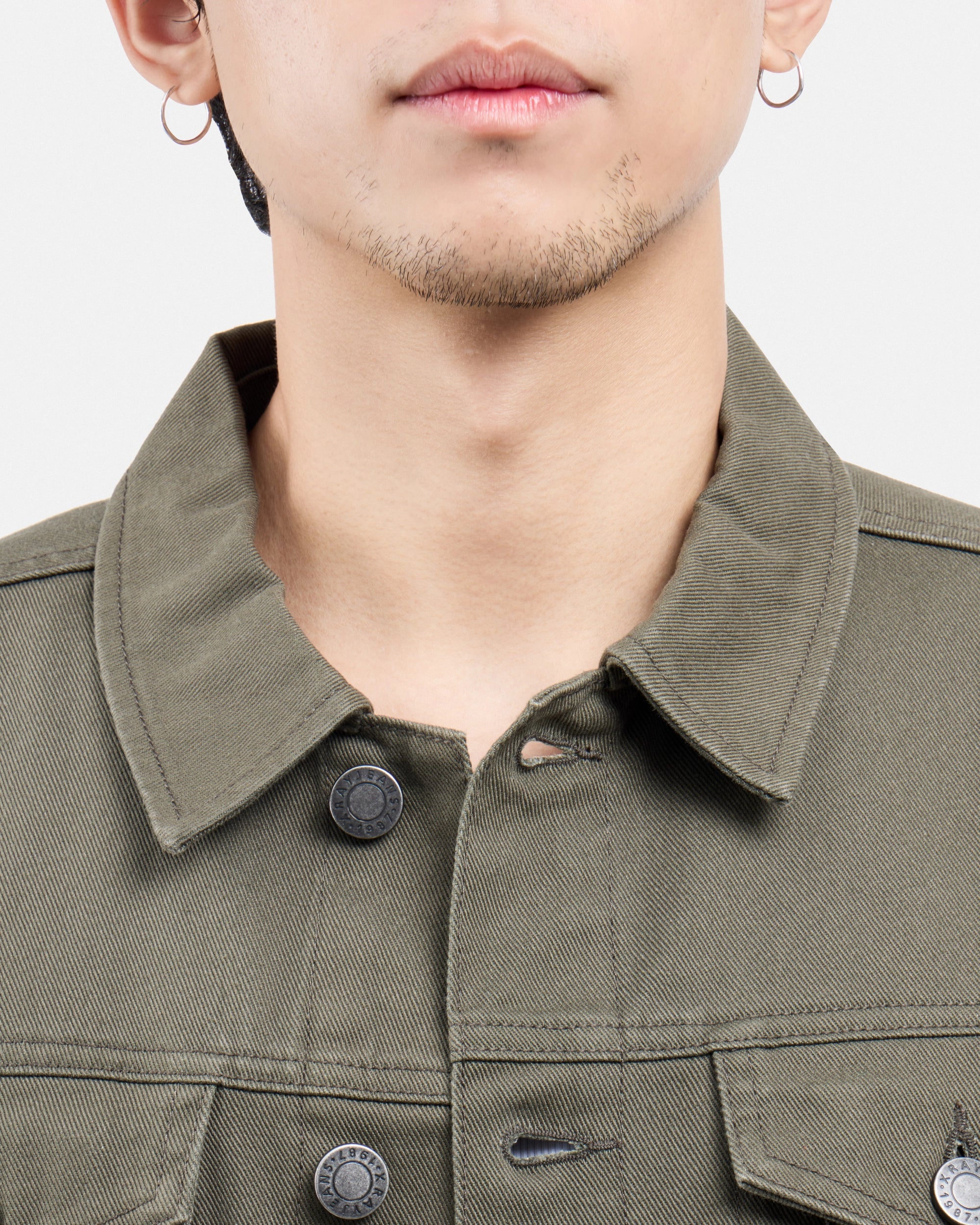 #XMJ-98059 Trucker Denim Jacket-thumbmail-71