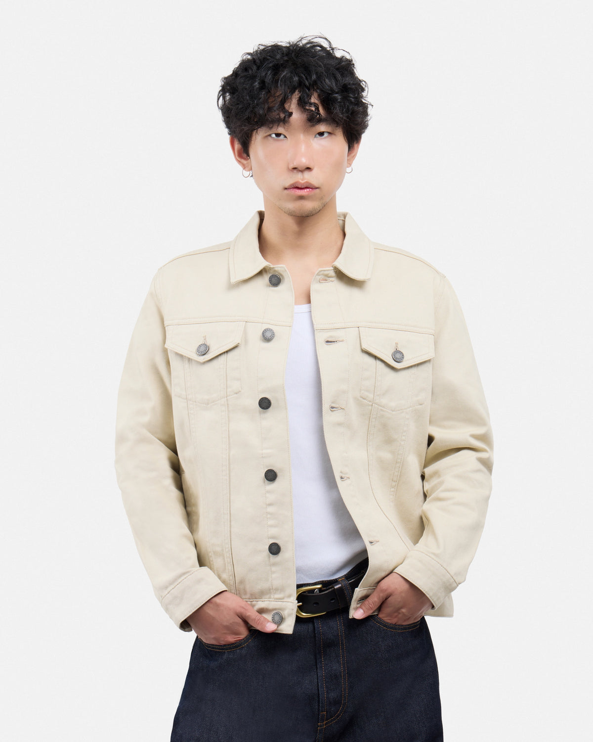 #XMJ-98059 Trucker Denim Jacket-thumbmail-63