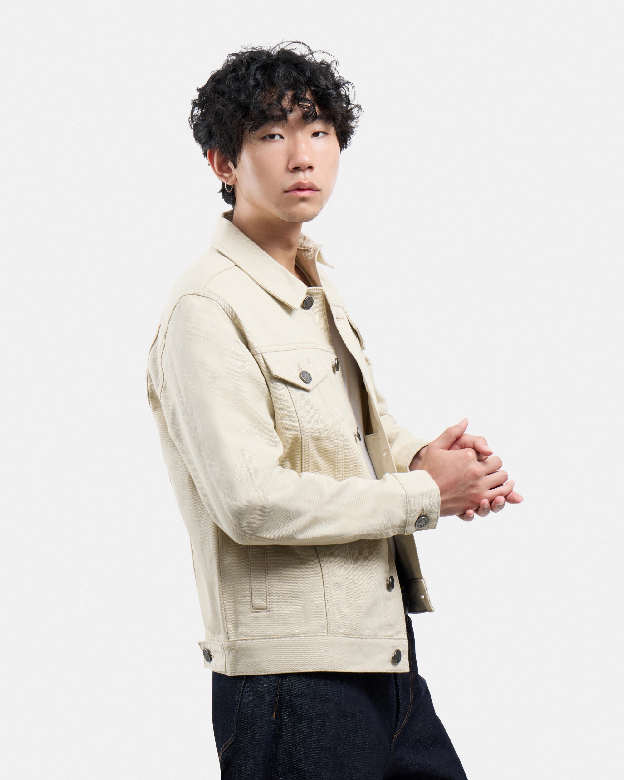 #XMJ-98059 Trucker Denim Jacket-thumbmail-82
