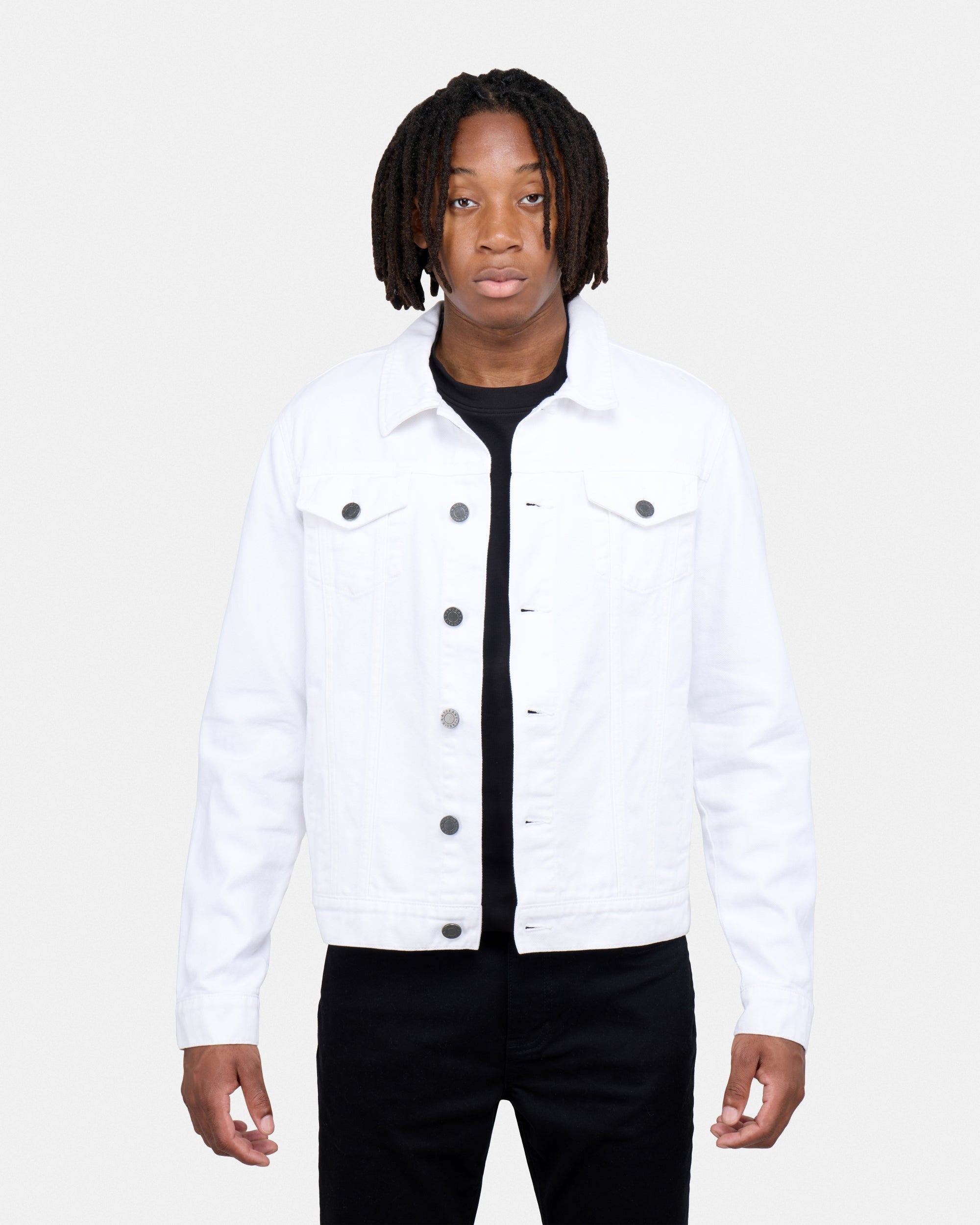 X RAY Men's Casual Biker Denim Jacket