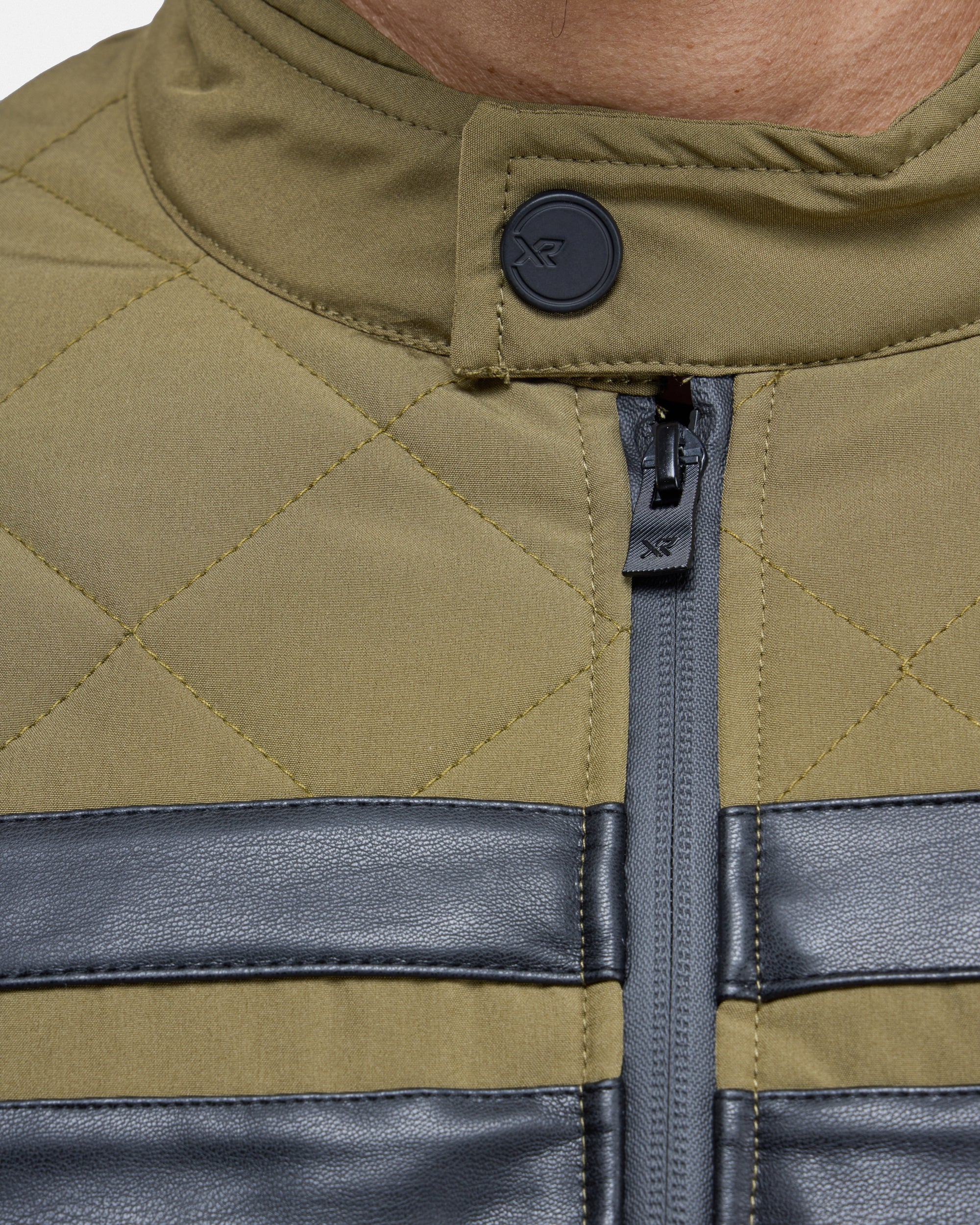 XMJK-82006 Quilted Racer Jacket – X-RAY JEANS