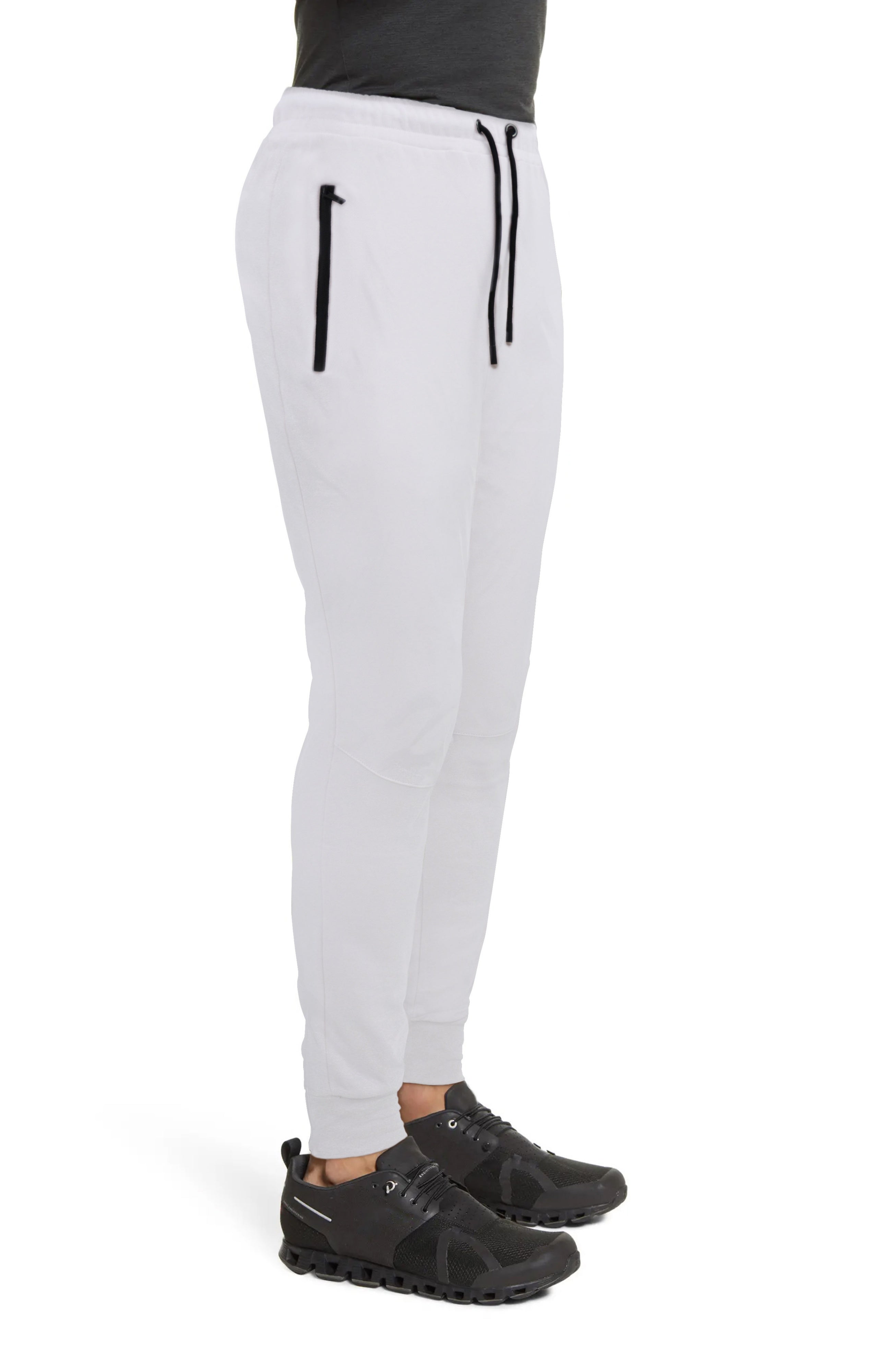 FINKS PANEL JOGGERS - WHITE