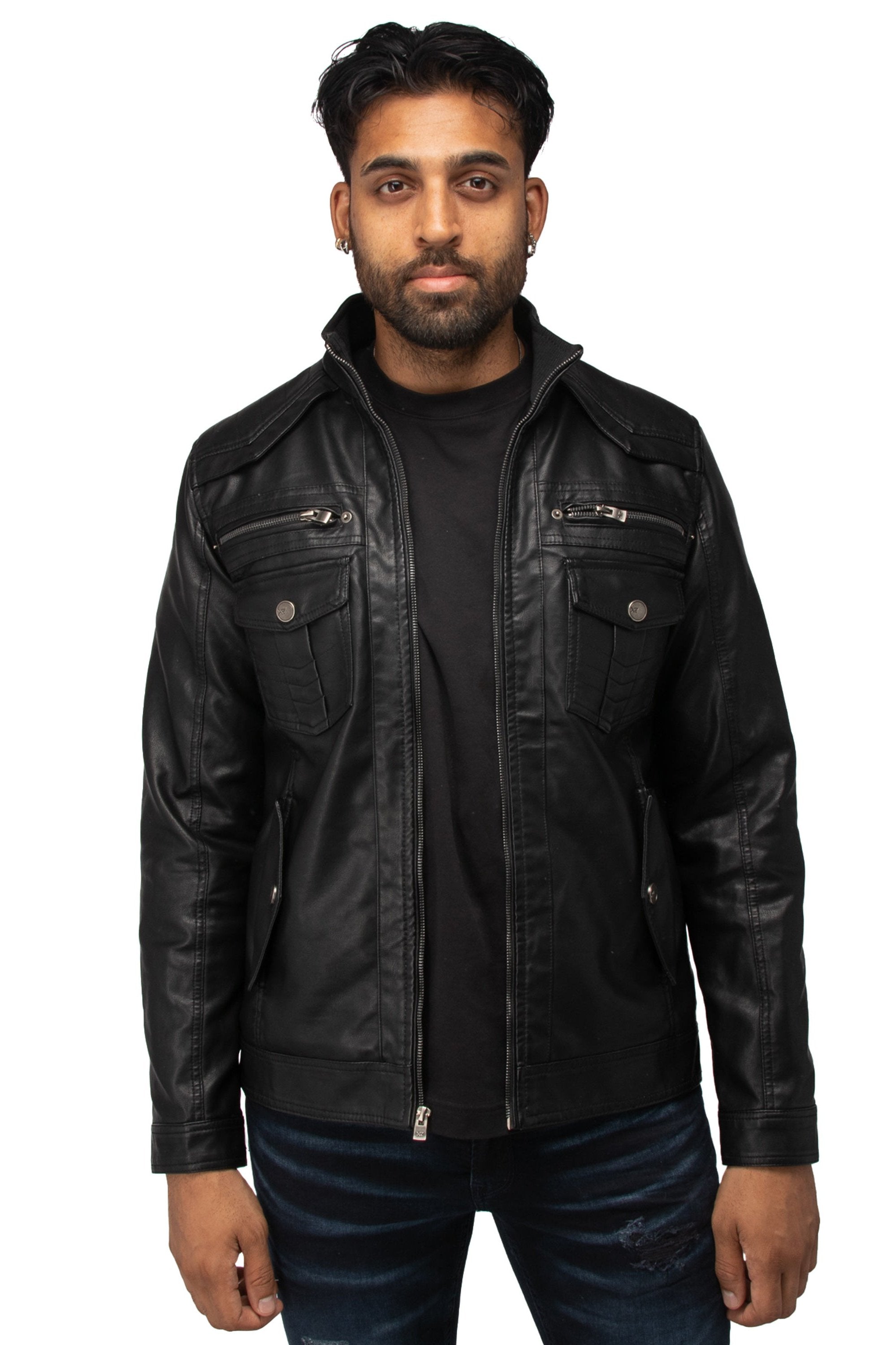 chaqueta para hombre  aviator jacket  aviator jacket men  biker jacket men
