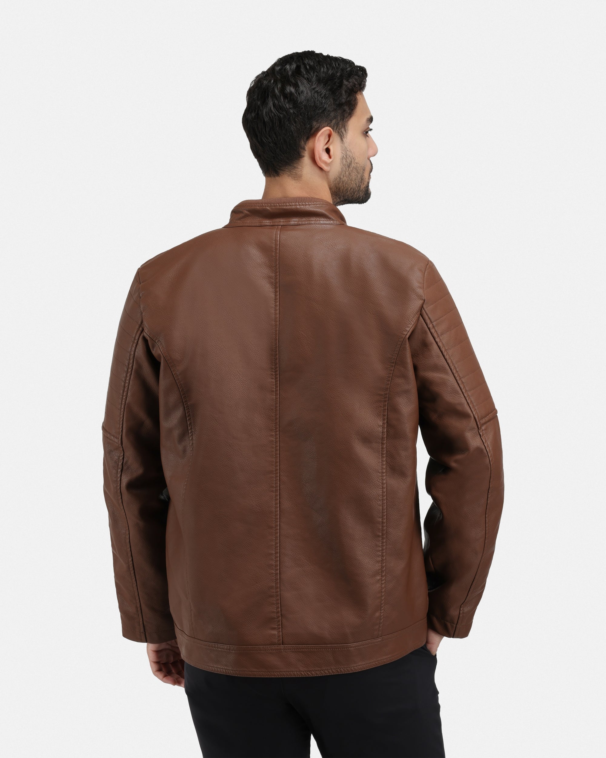 XMLJ-53004 PU Leather Jacket – X-RAY JEANS