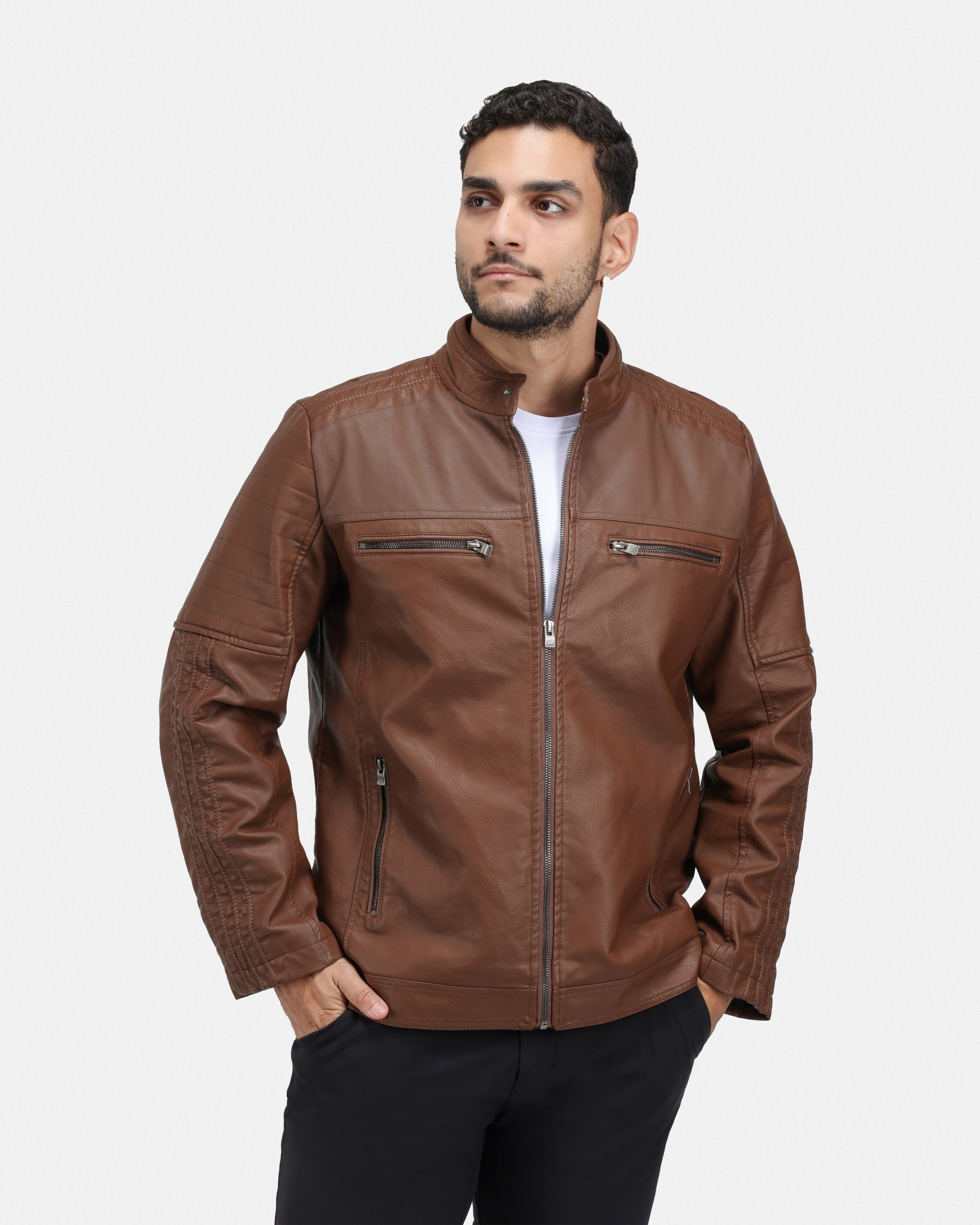 X RAY Leather Jacket Men – X-RAY JEANS