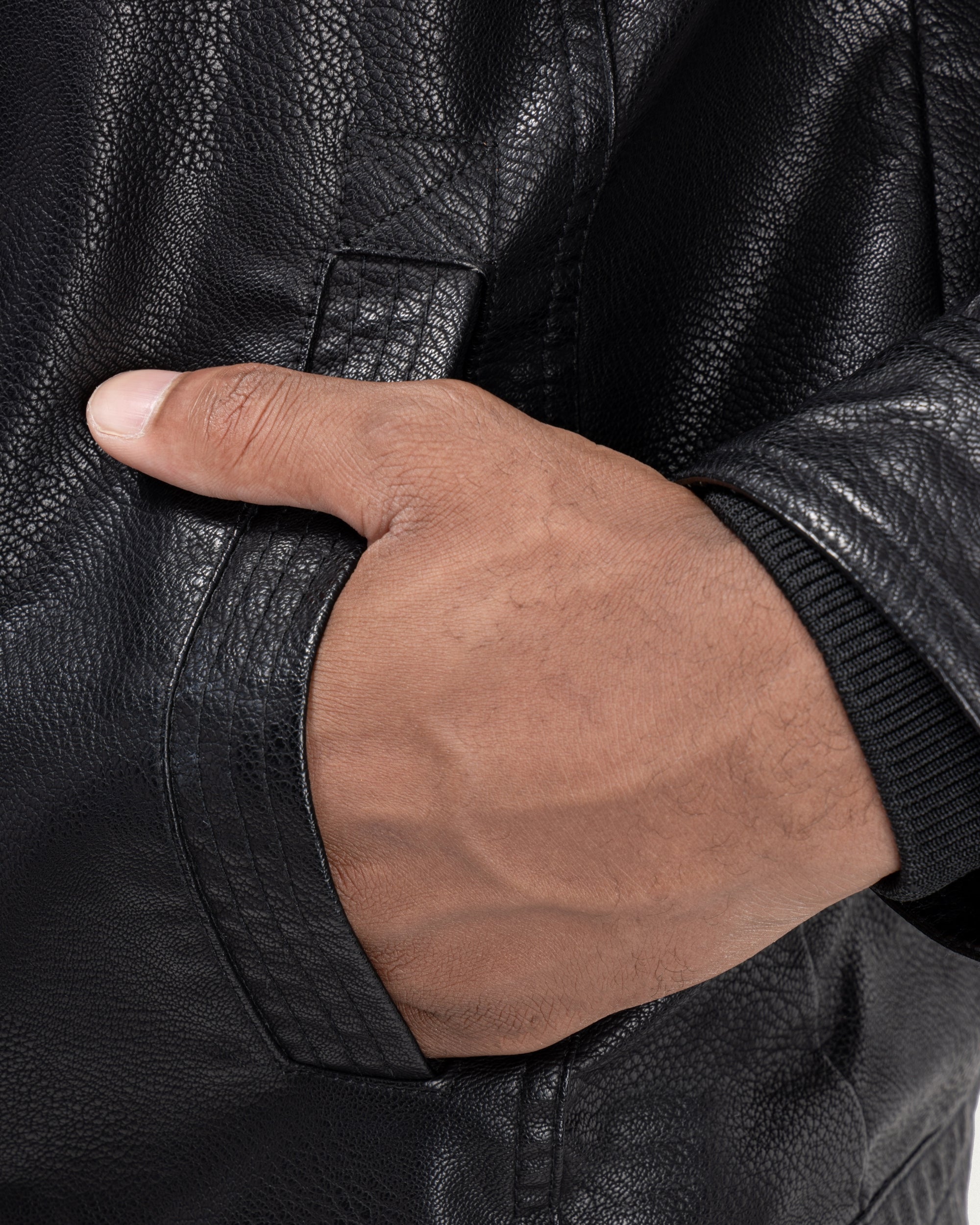 ジャケット・アウター   Jeans Leather Jacket X RAY Men's Grainy PU Leather Hooded Jacket With Faux Shearling