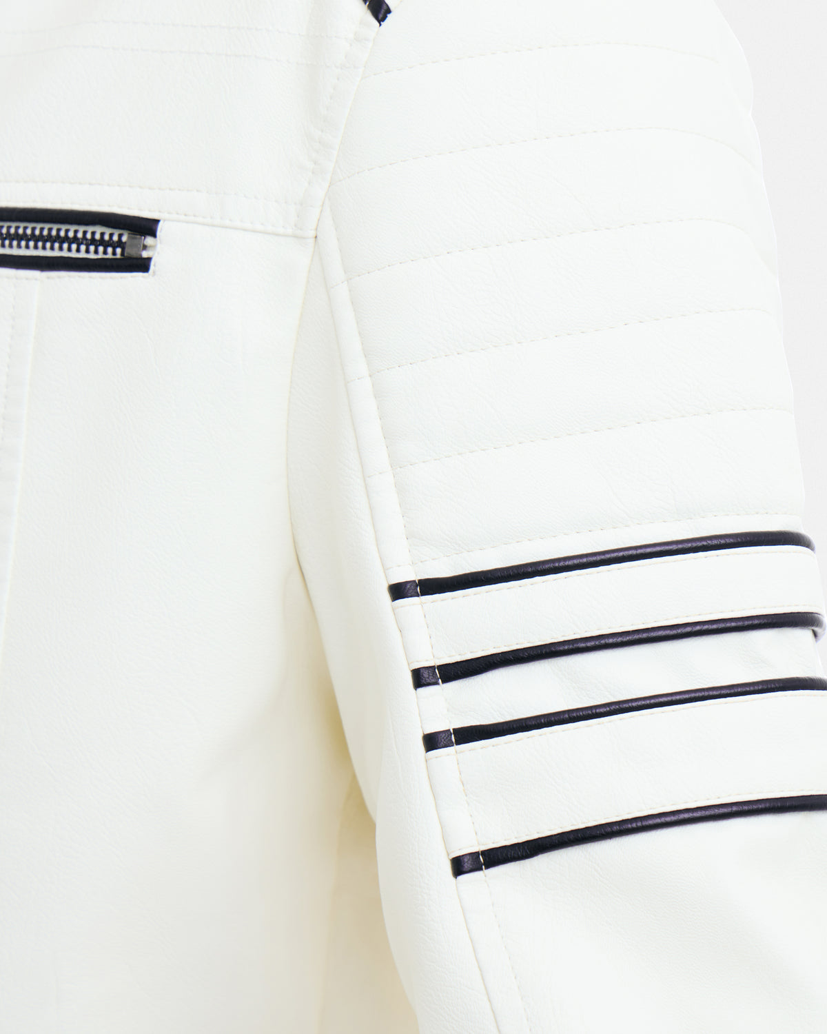 X RAY Men's PU Jacket With Faux Shearling Lining-thumbmail-8