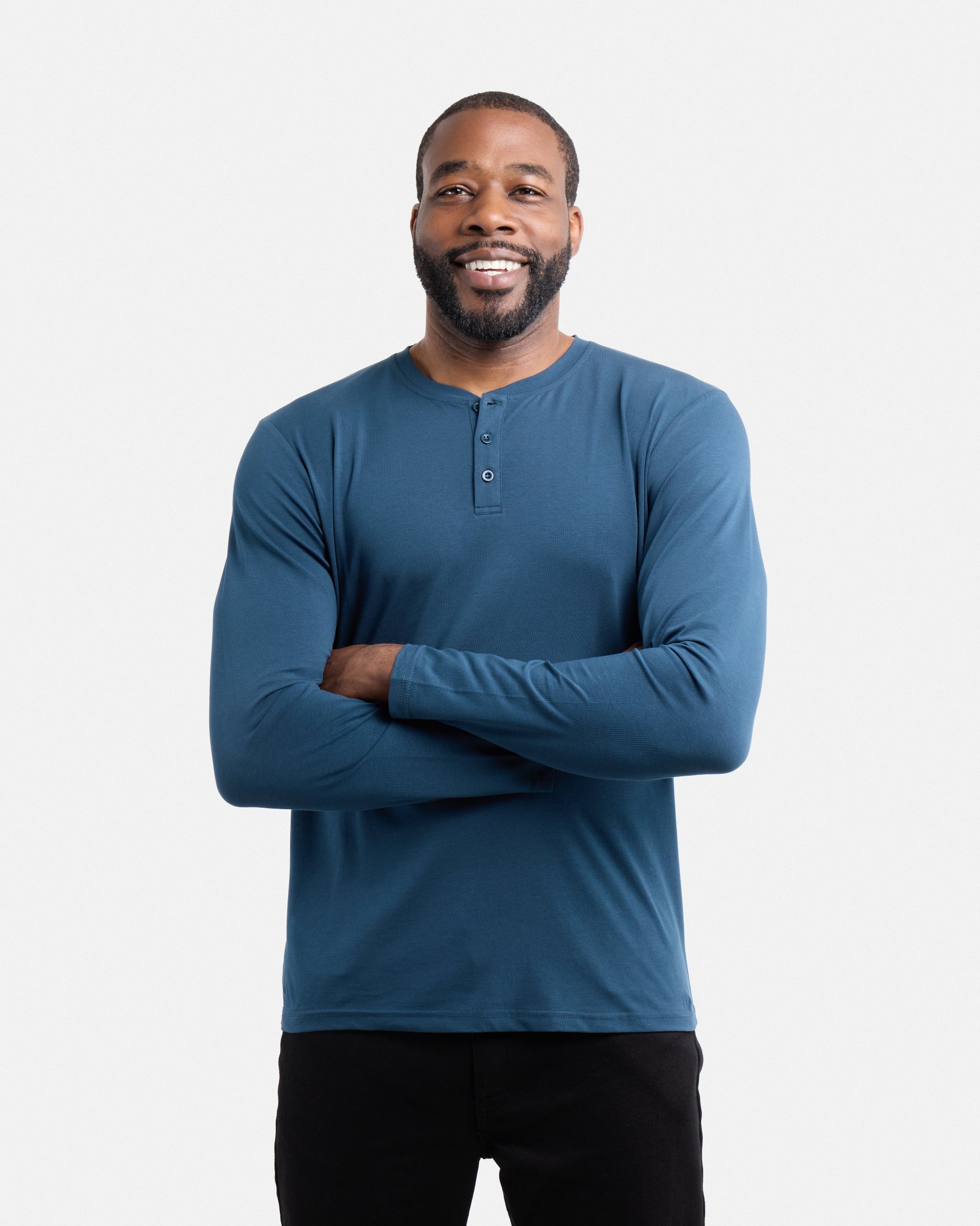 カットソー(長袖/七分) REMI RELIEF HENLEY LONG SLEEVE T-SHIRT REMI RELIEF/レミ レリーフ】 W TUCK HENLEY NECK LONGSLEEVE TEE（T