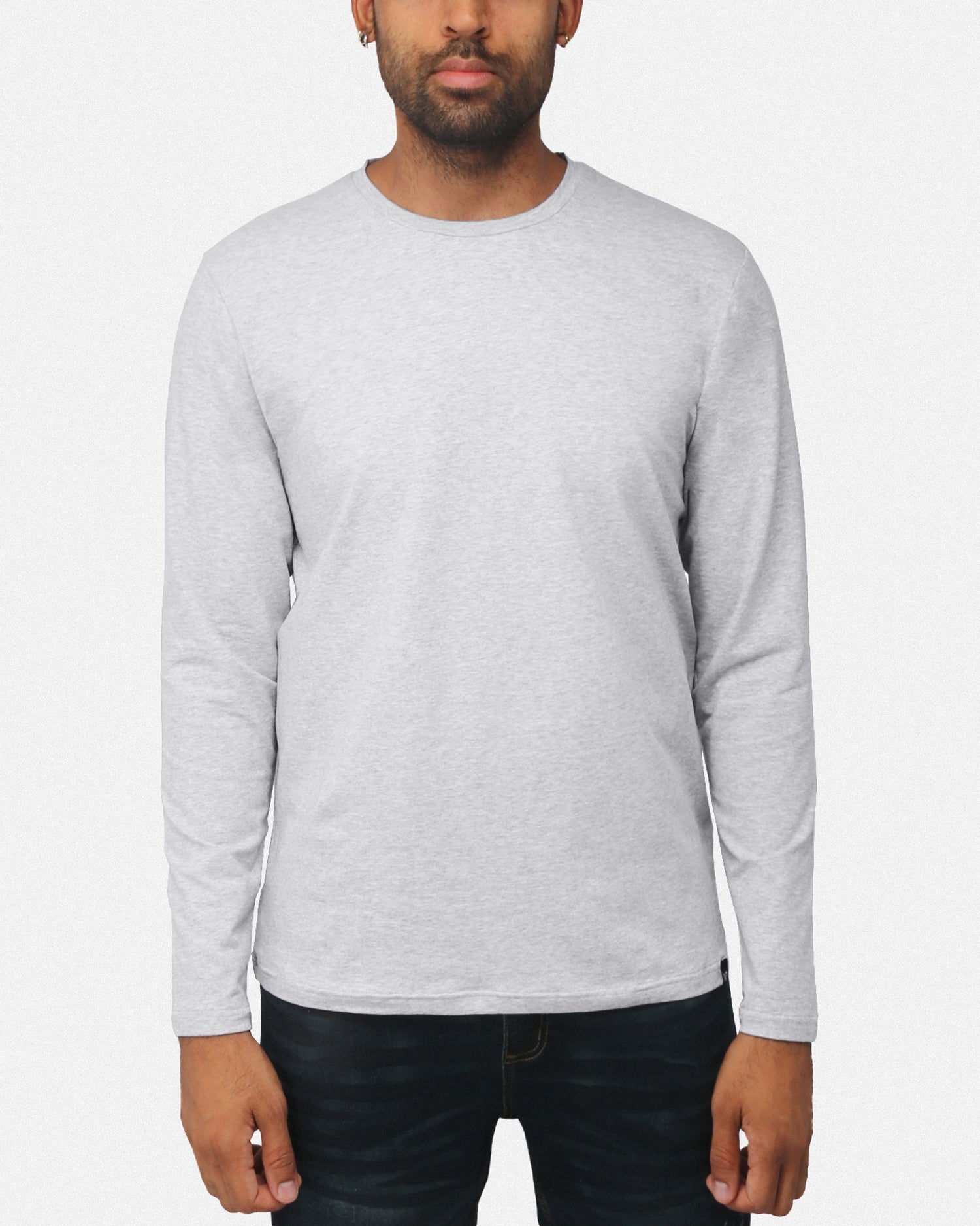 X RAY Men's Classic Long Sleeve Crewneck T-shirt